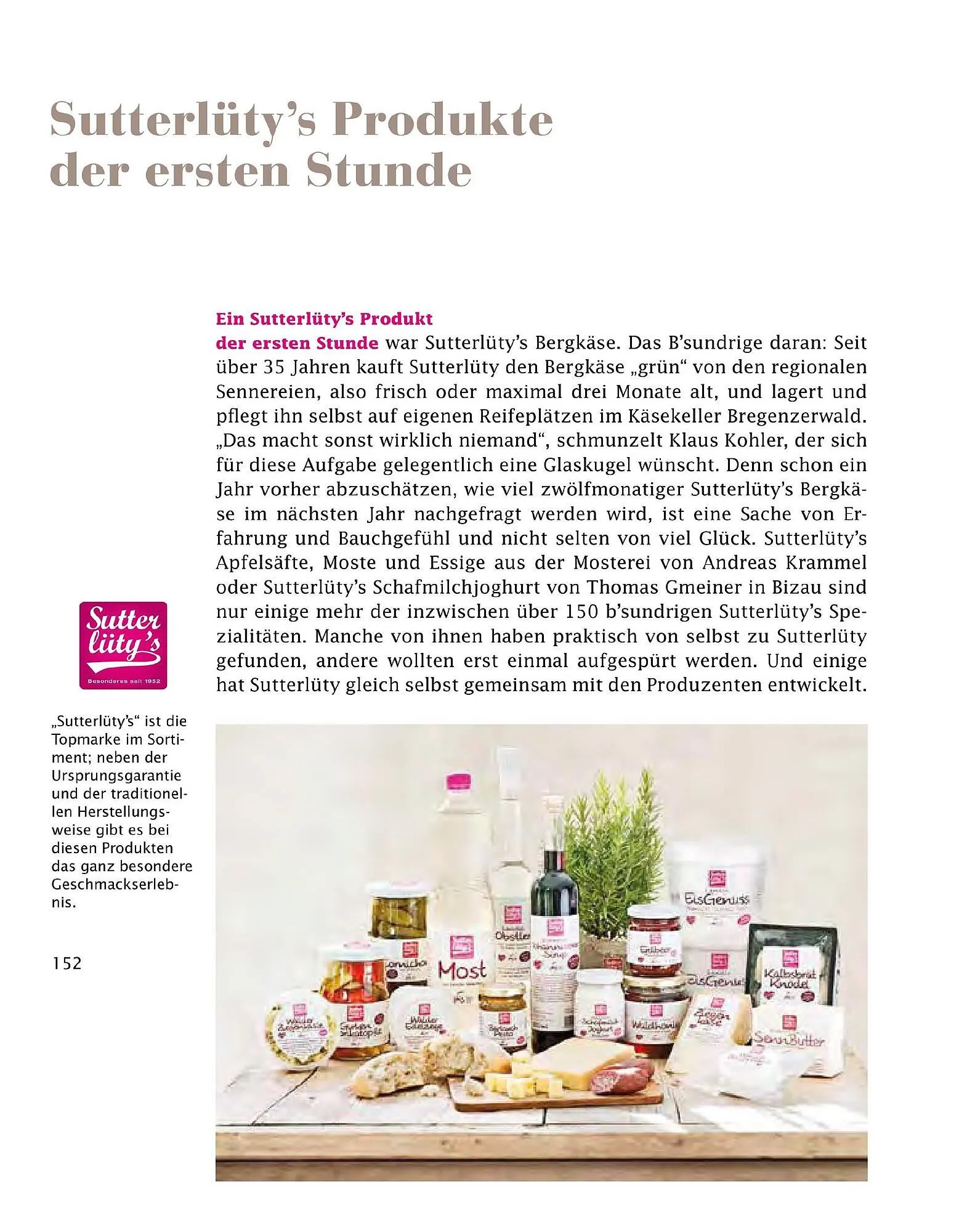 Sutterlüty Flugblatt von 21. Juli bis 31. Dezember 2025 - Flugblätt seite  152