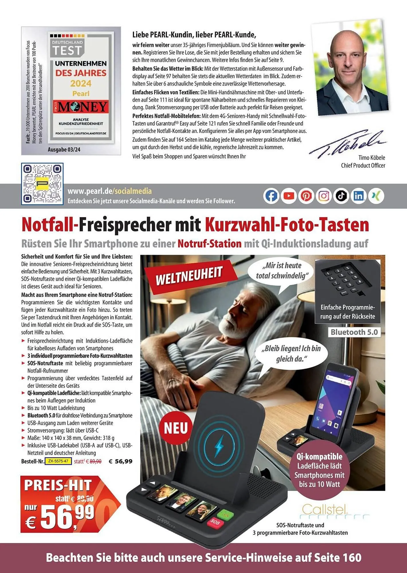 Pearl Flugblatt von 31. August bis 28. September 2024 - Flugblätt seite 2