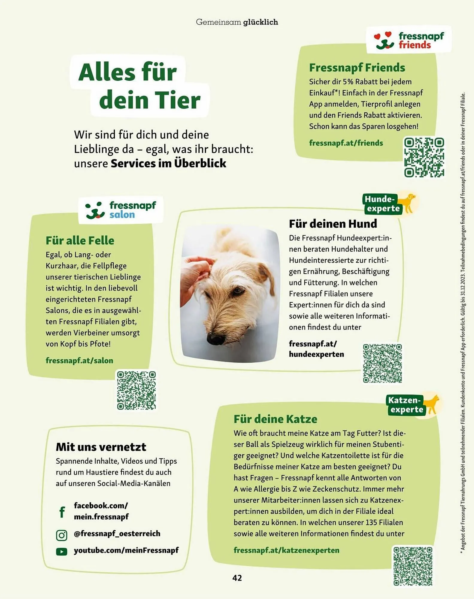 Fressnapf Flugblatt von 30. August bis 31. Oktober 2023 - Flugblätt seite 42