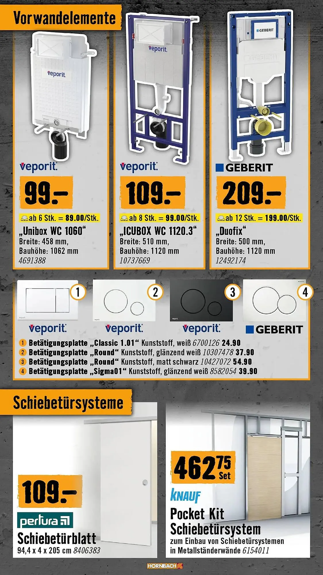 Hornbach Flugblatt von 4. März bis 1. April 2026 - Flugblätt seite  39