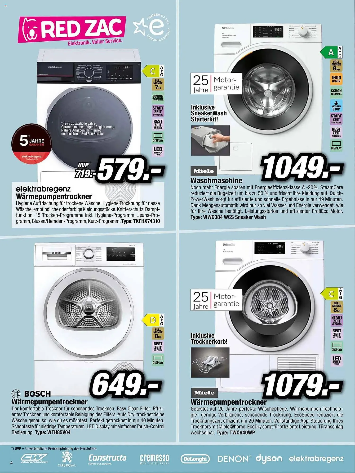 Red Zac Flugblatt von 23. Februar bis 15. März 2026 - Flugblätt seite  4