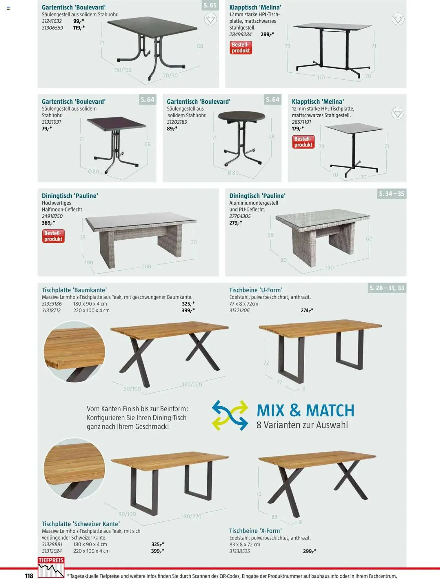 Bauhaus Flugblatt von 4. März bis 4. Jänner 2026 - Flugblätt seite  118