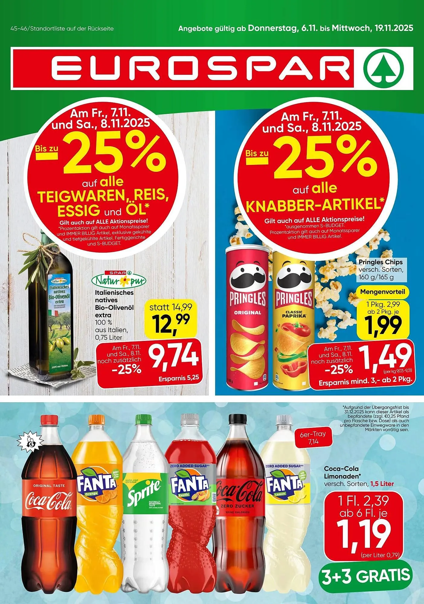 Eurospar Flugblatt - 1