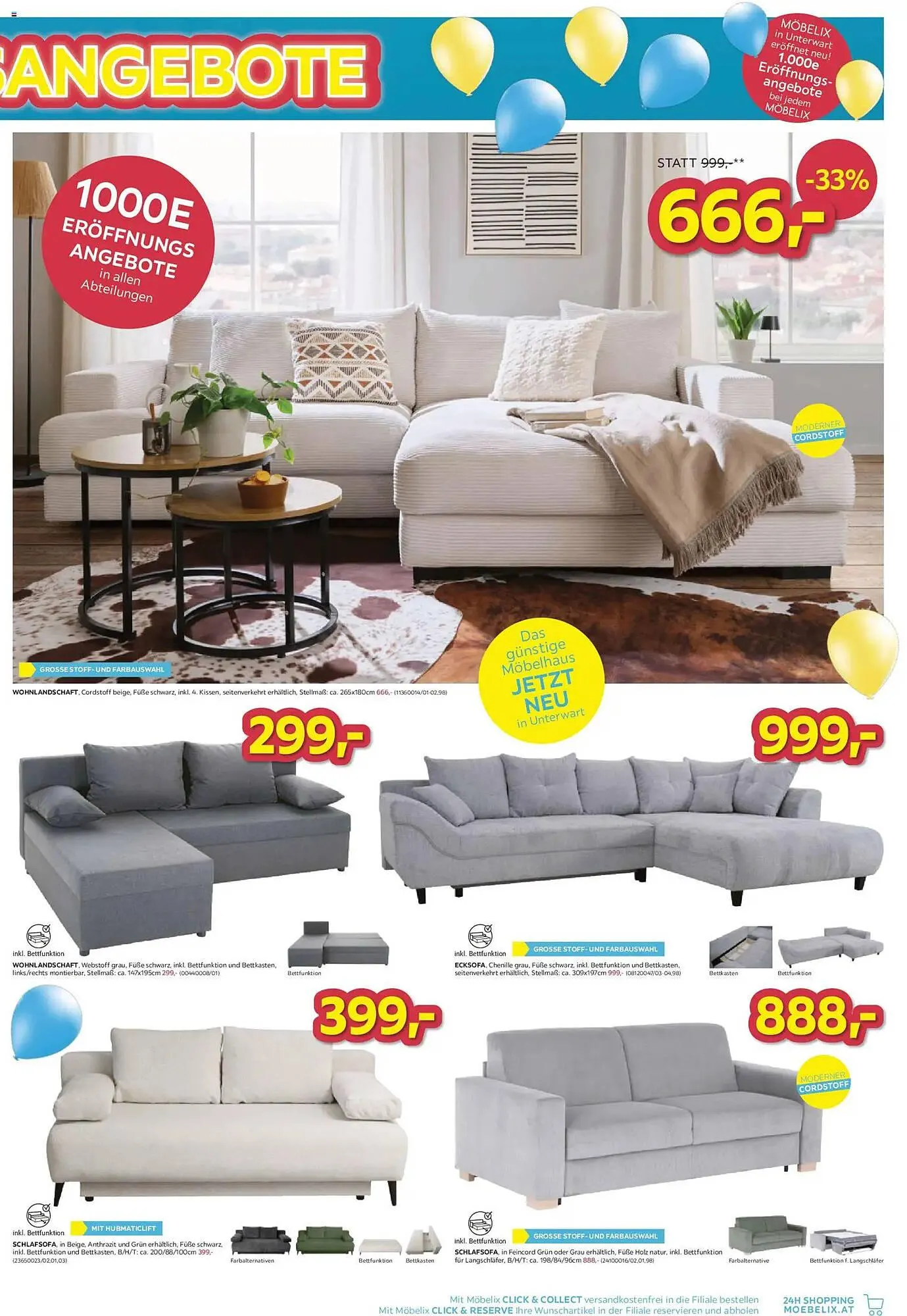 Möbelix Prospekt von 16. Februar bis 23. Februar 2026 - Flugblätt seite  3