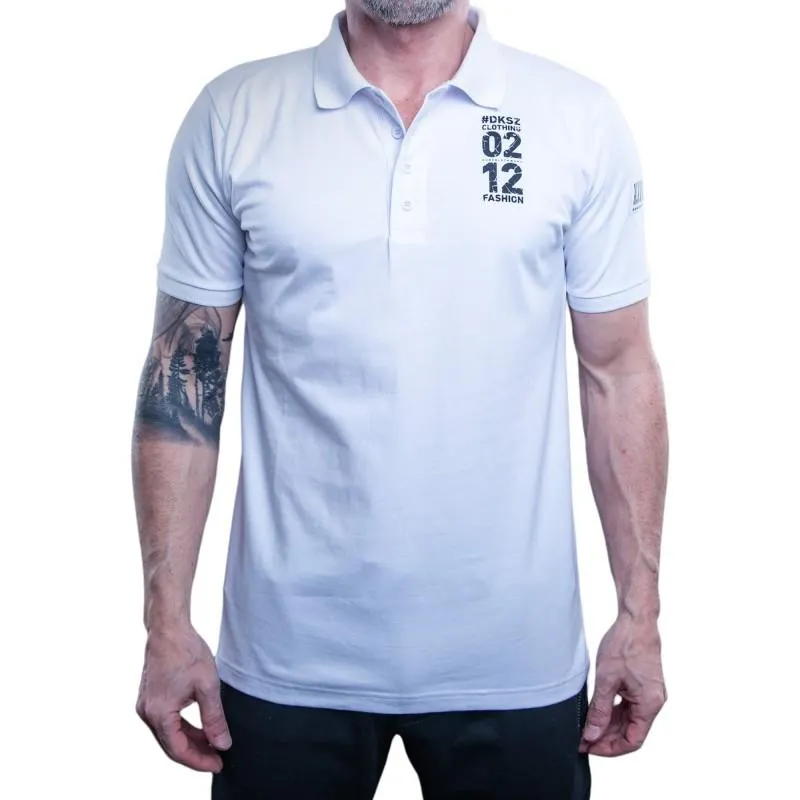 myProduct Dunkelschwarz Poloshirt DS-6 SÖL12 white - XL