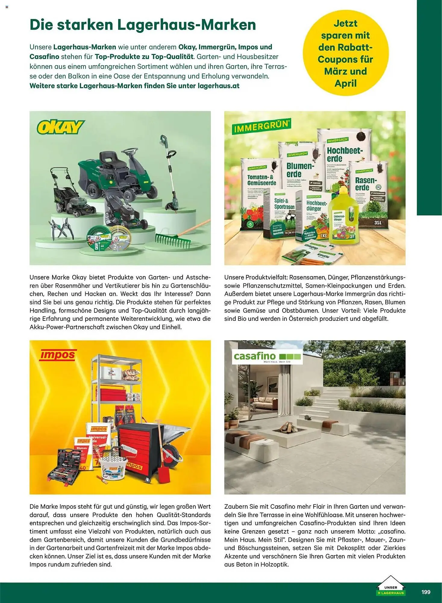 Lagerhaus Flugblatt von 22. Februar bis 31. Mai 2026 - Flugblätt seite  199