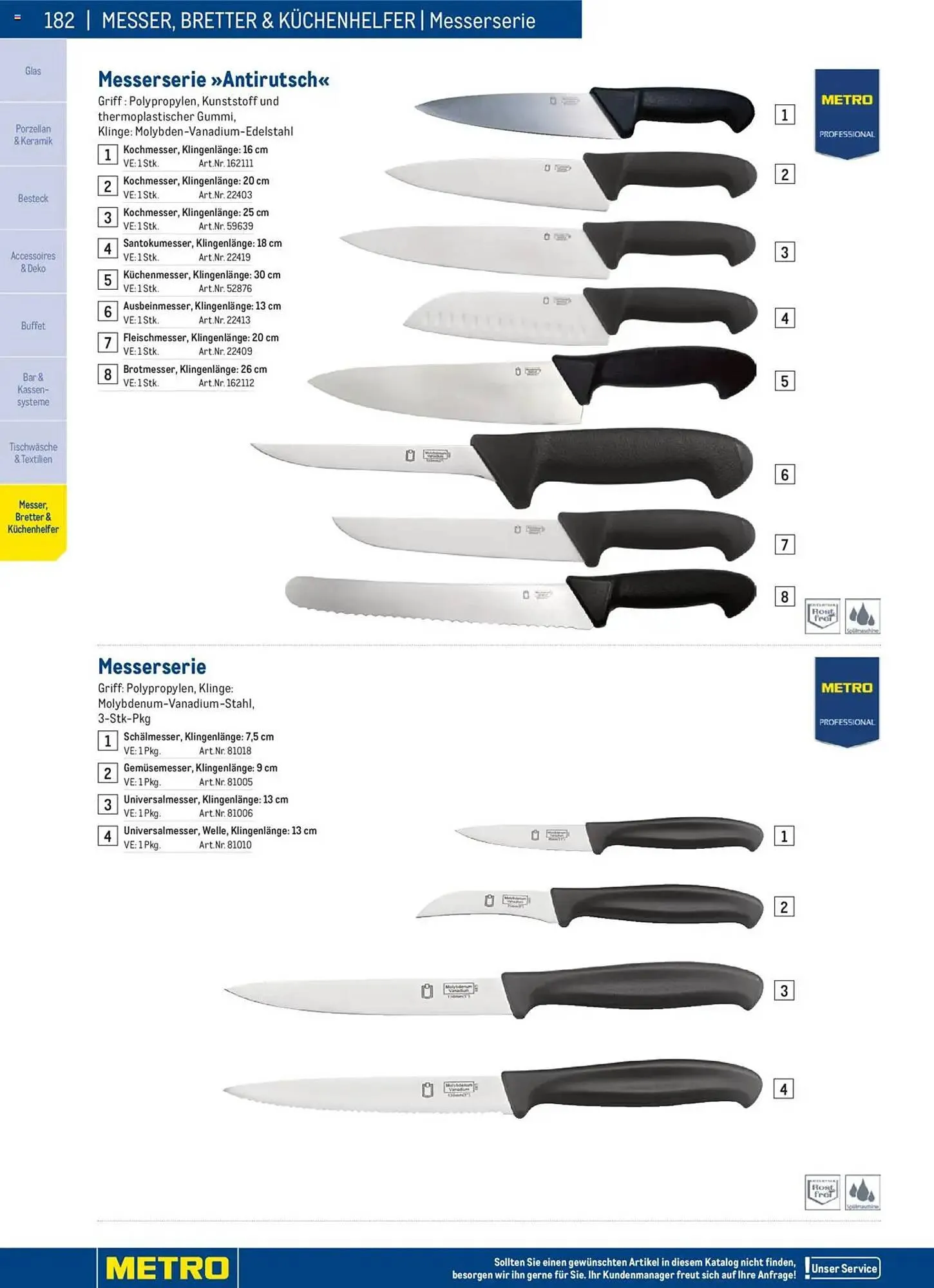 Metro Flugblatt von 2. Dezember bis 31. Dezember 2025 - Flugblätt seite  182