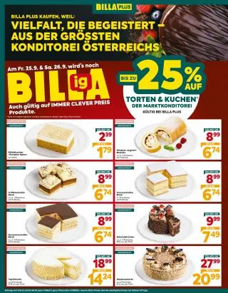 BILLA PLUS Flugblatt von 24. September bis 30. September 2026 - Flugblätt seite 6