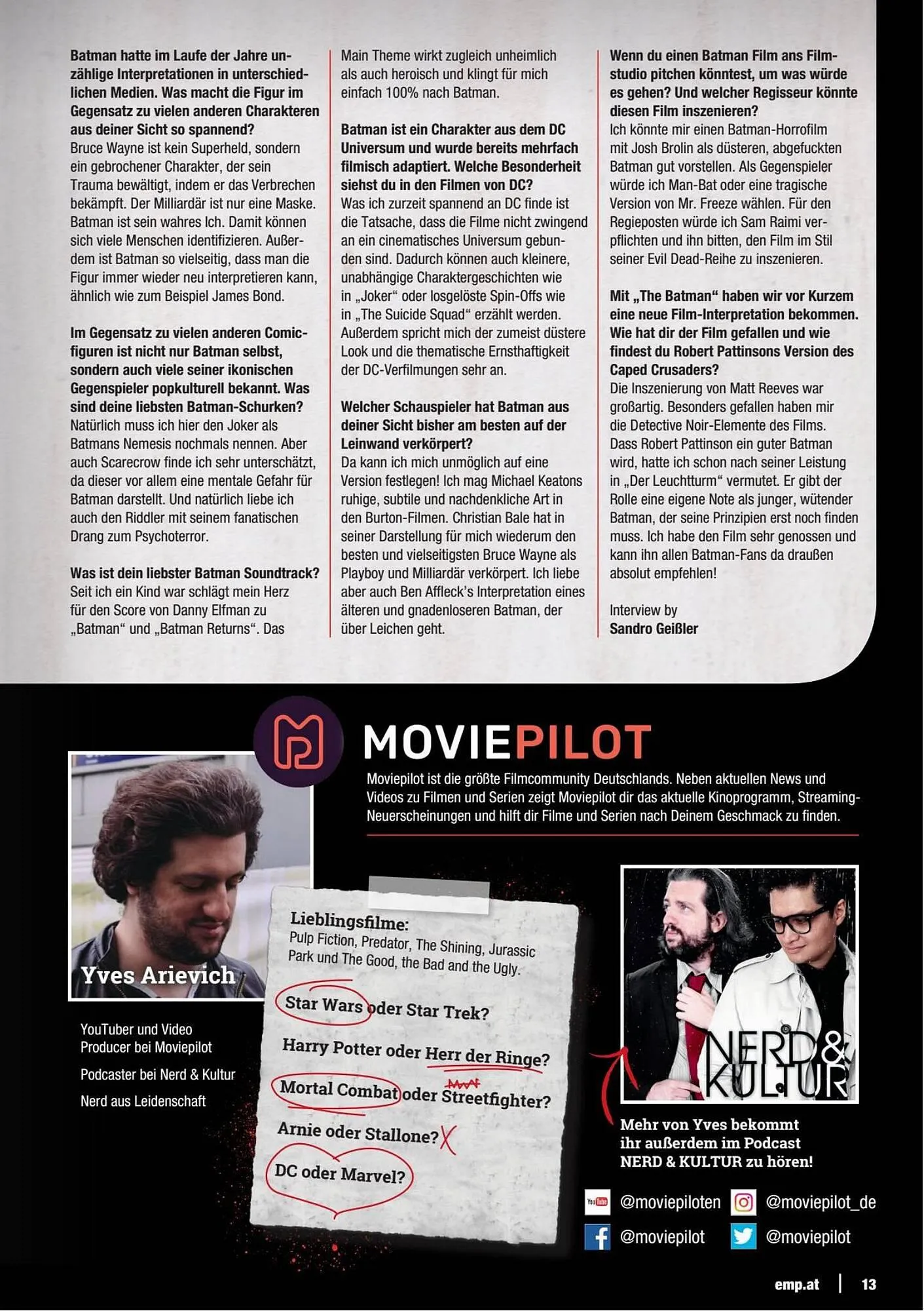 EMP Flugblatt von 11. April bis 31. August 2023 - Flugblätt seite  13