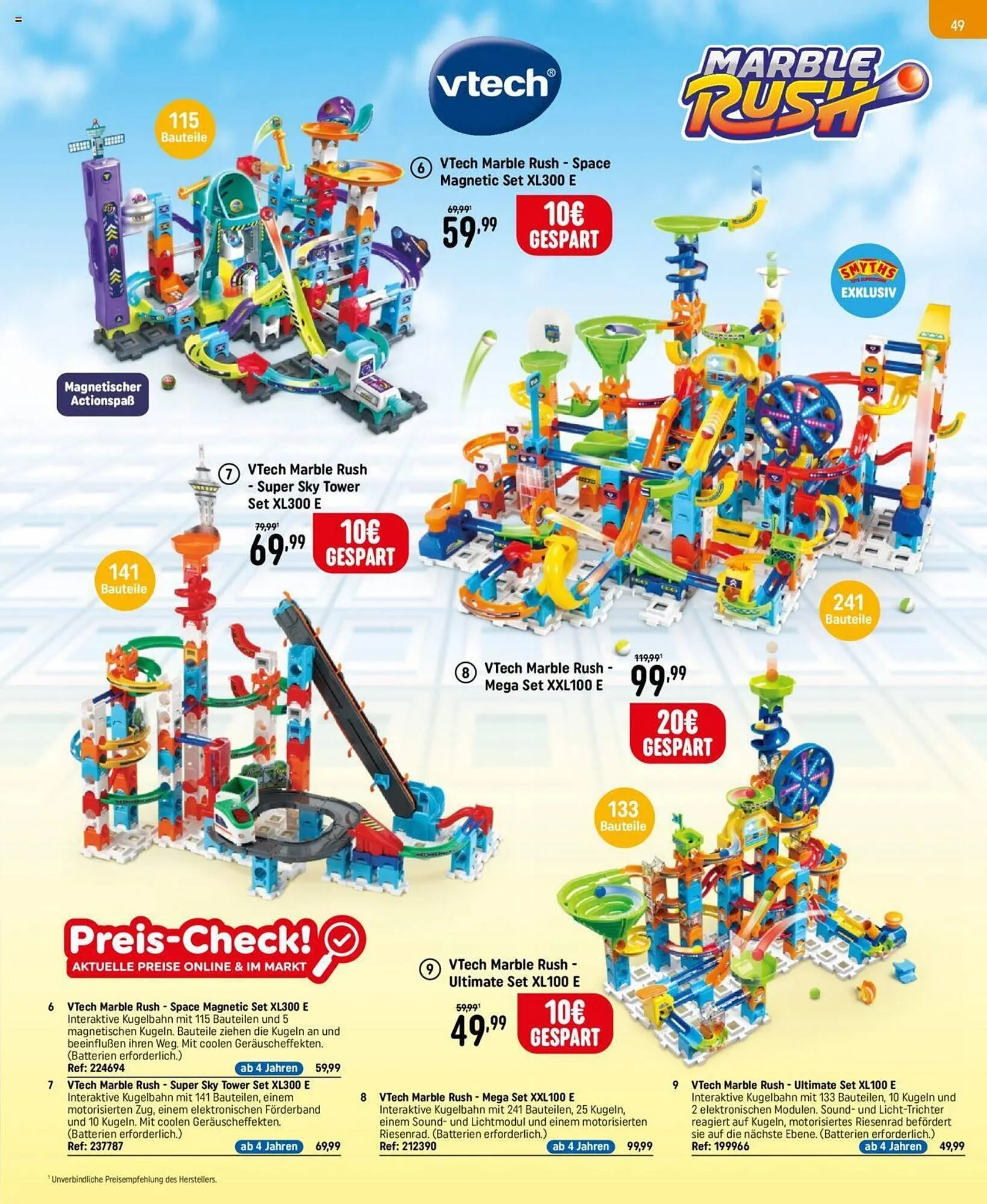 Smyths Toys Flugblatt von 25. September bis 13. Dezember 2024 - Flugblätt seite  49