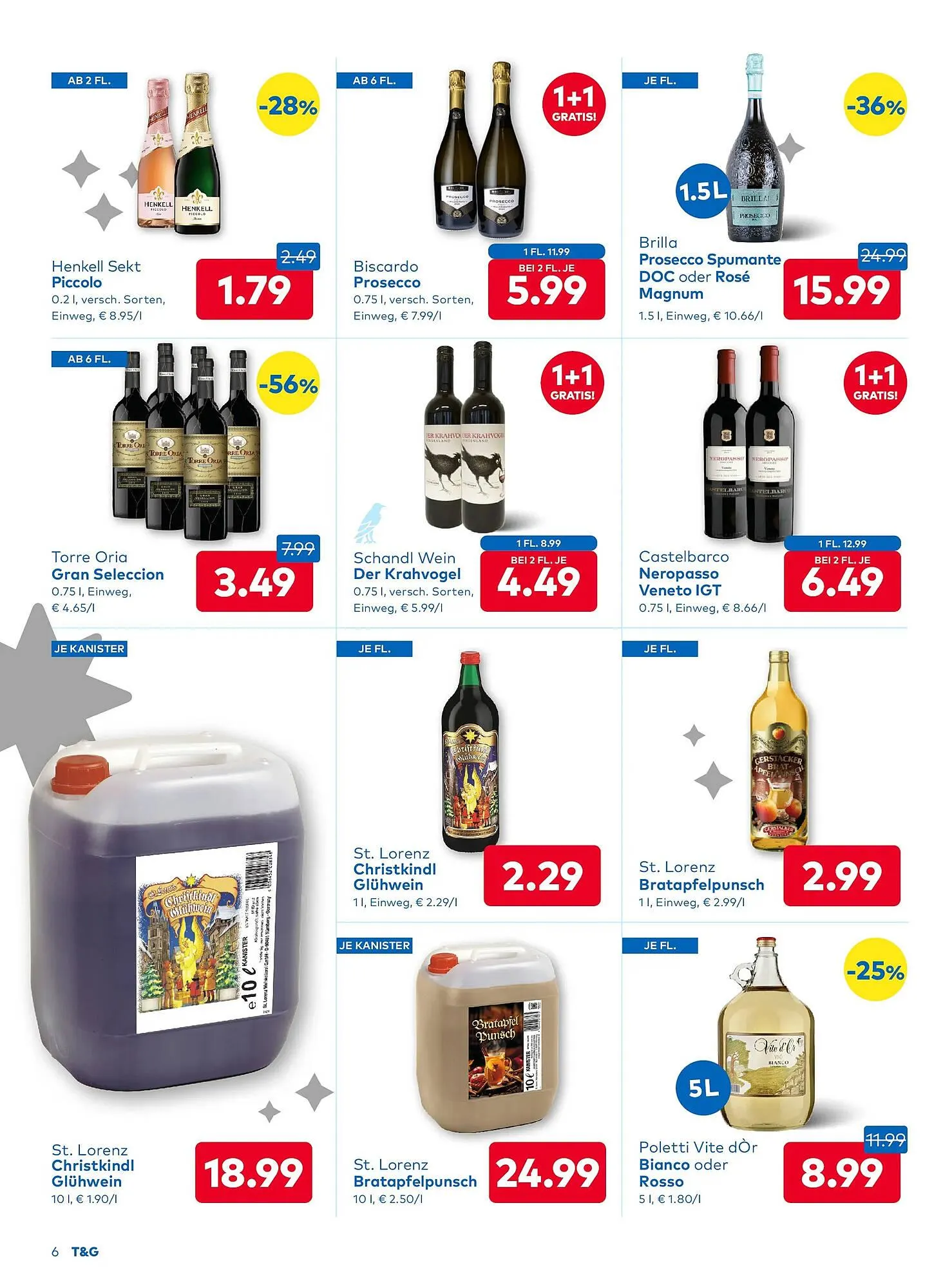 T&G Flugblatt von 4. Dezember bis 17. Dezember 2025 - Flugblätt seite  6