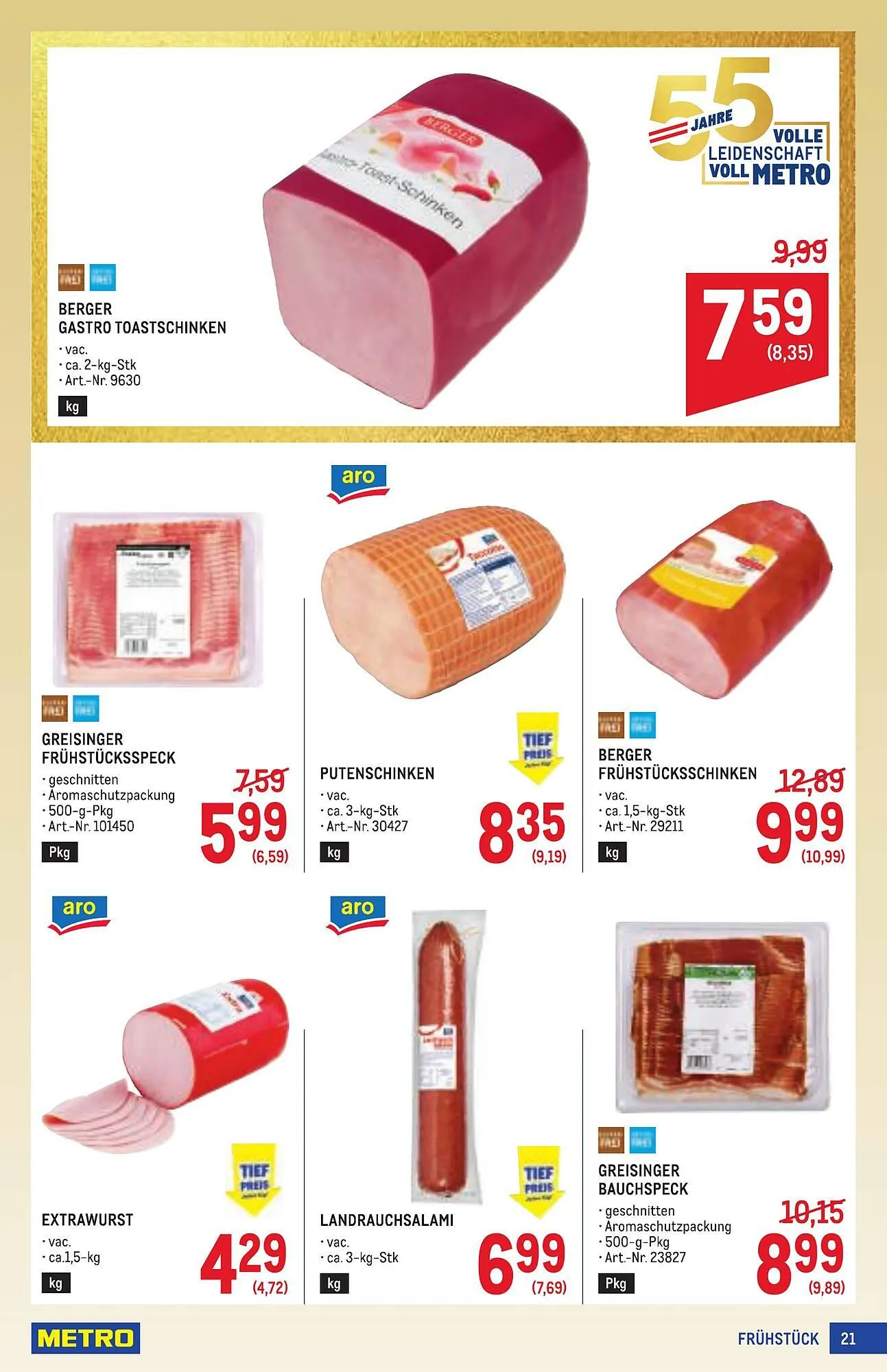 Metro Flugblatt von 2. April bis 15. April 2026 - Flugblätt seite 21