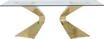 Tisch Gloria Gold 200x100cm