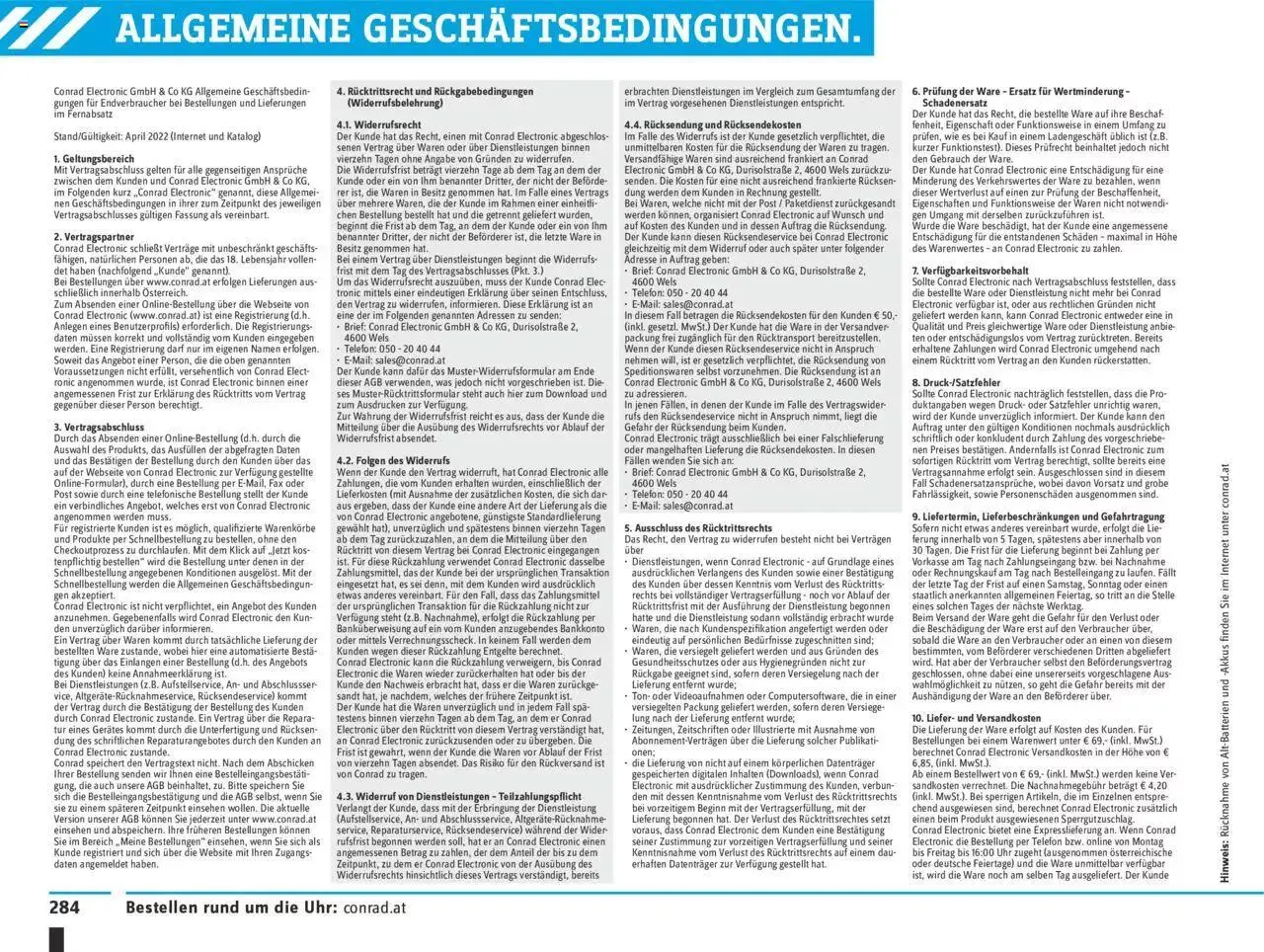 Conrad Angebote von 13. September bis 31. Dezember 2023 - Flugblätt seite 288