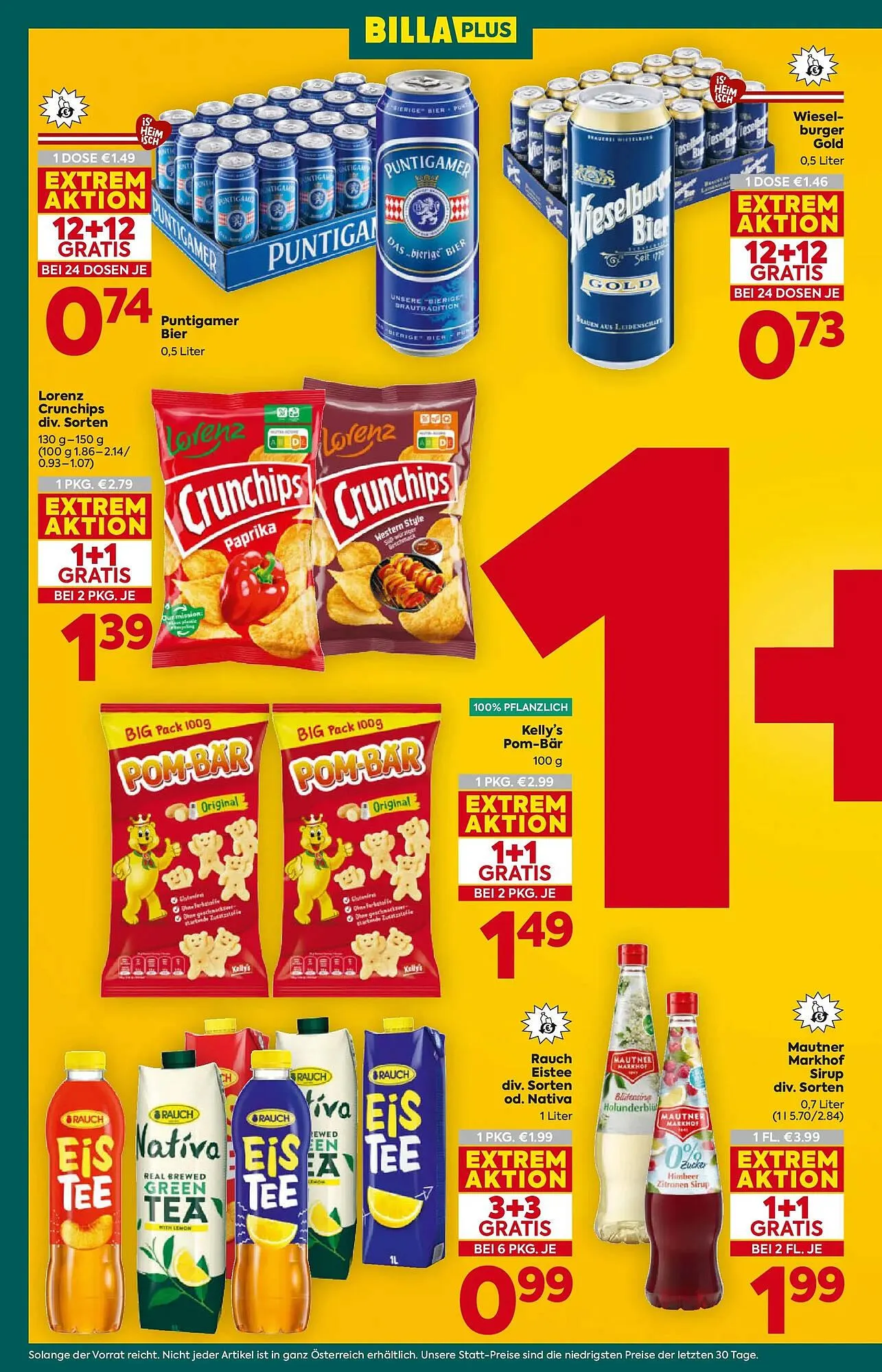 Billa Flugblatt von 2. Jänner bis 7. Jänner 2026 - Flugblätt seite 7