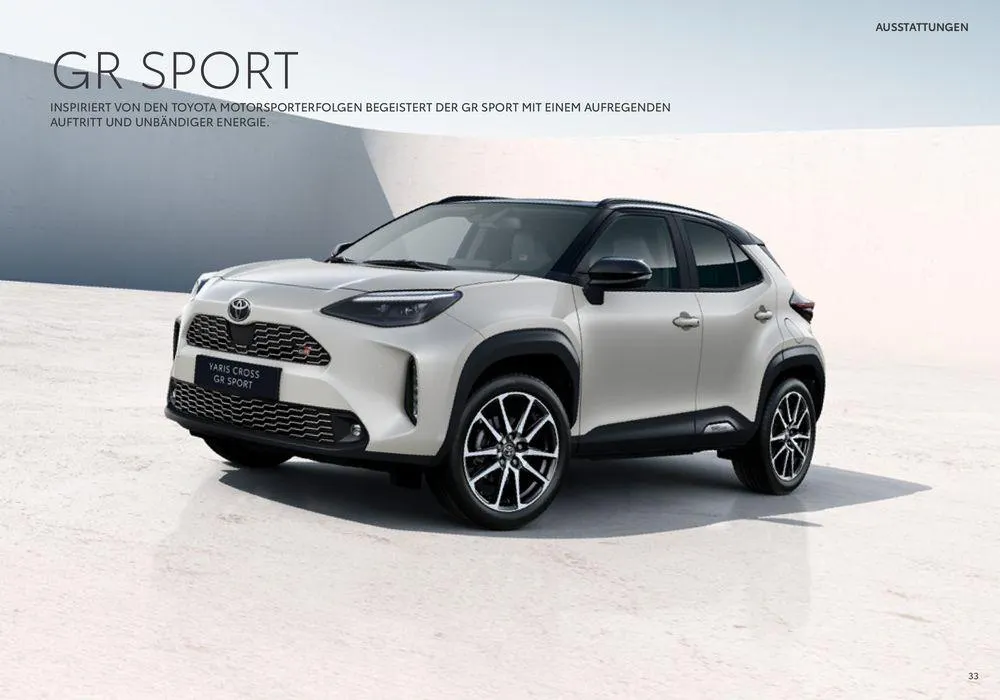 Toyota Yaris Cross von 19. Juli bis 19. Juli 2025 - Flugblätt seite 33
