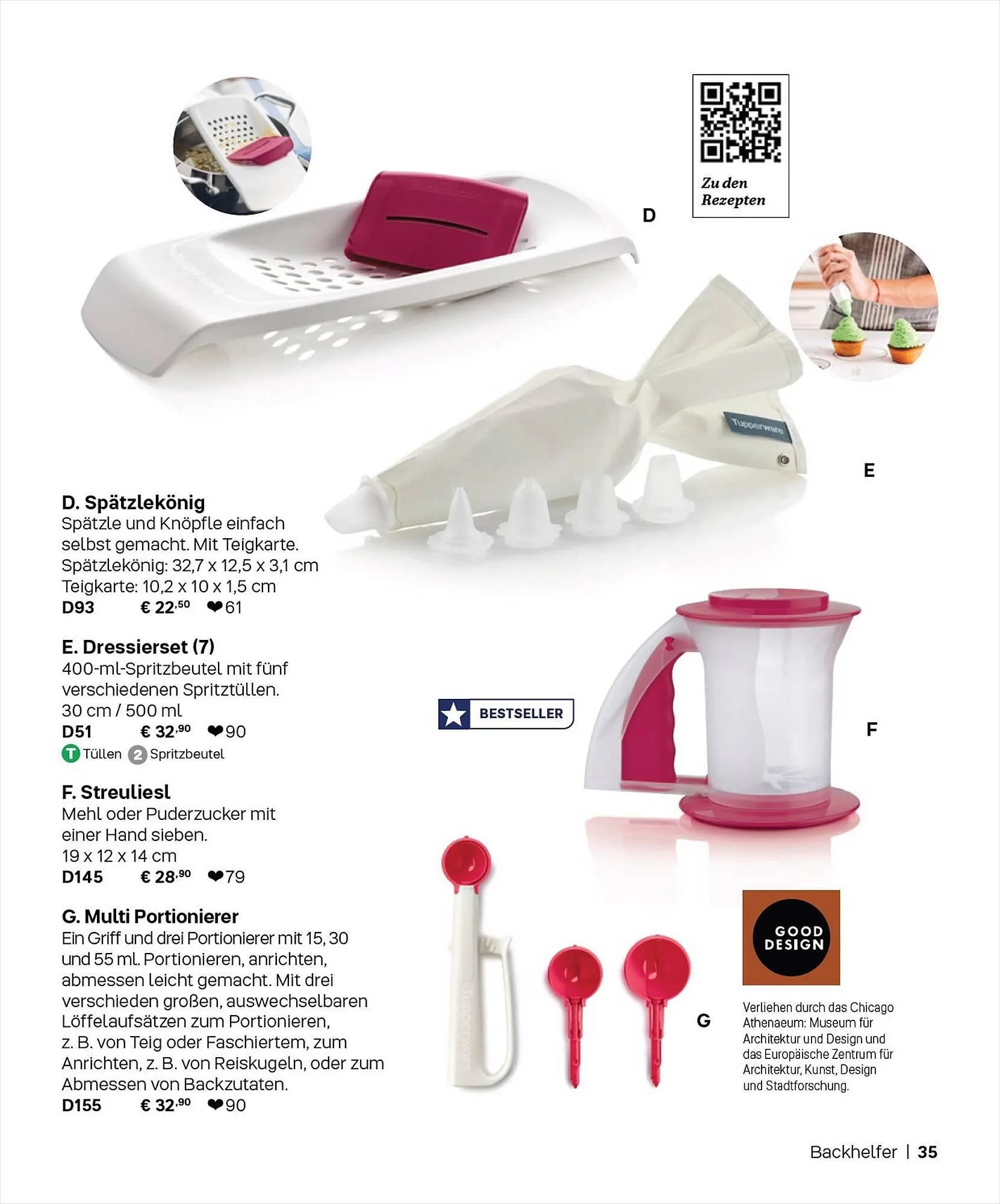 Tupperware Flugblatt von 1. September bis 29. Februar 2024 - Flugblätt seite  35