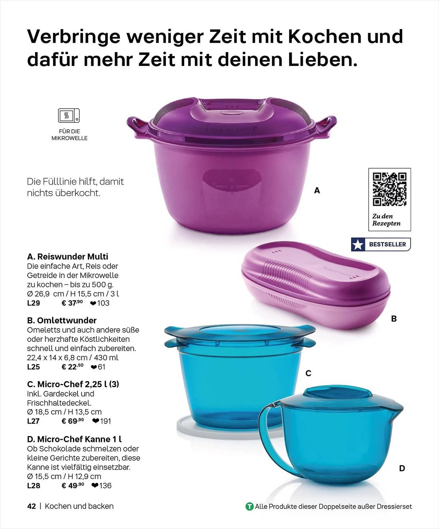Tupperware Flugblatt von 1. September bis 29. Februar 2024 - Flugblätt seite  42