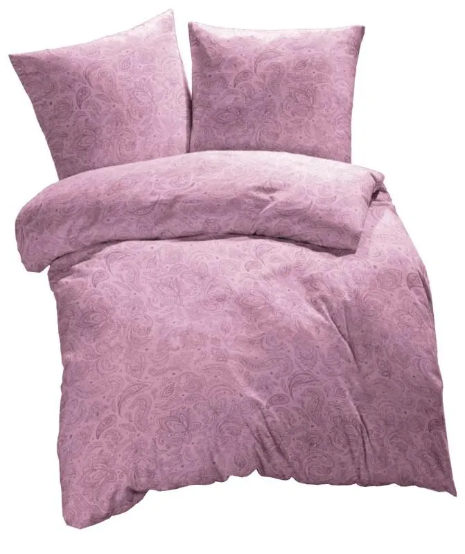 MOONLIGHT Bettwäsche in Baumwoll-Satin Rose | 70 x 90 / 140 x 200 cm