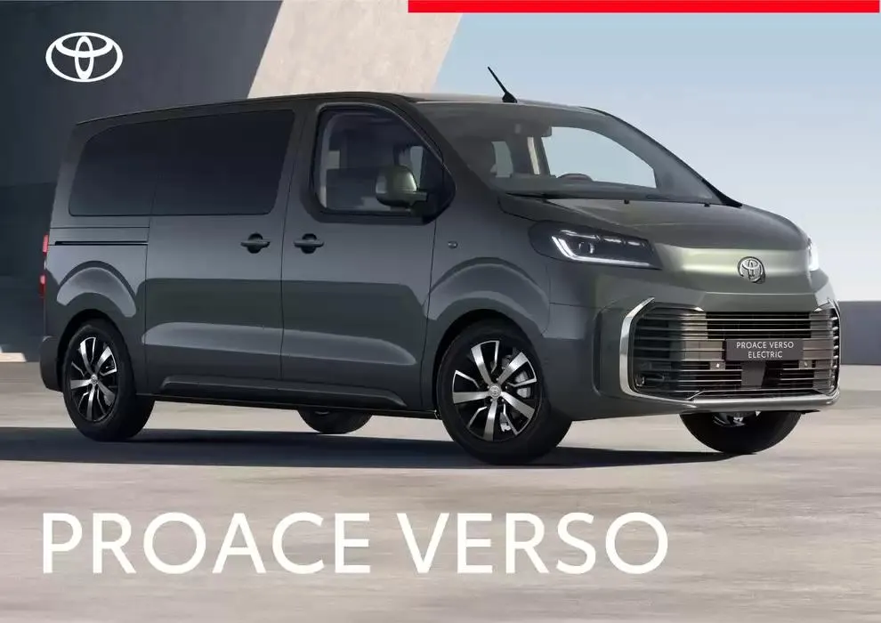 Toyota Proace Verso & Proace Verso Electric von 4. Jänner bis 4. Jänner 2026 - Flugblätt seite  1