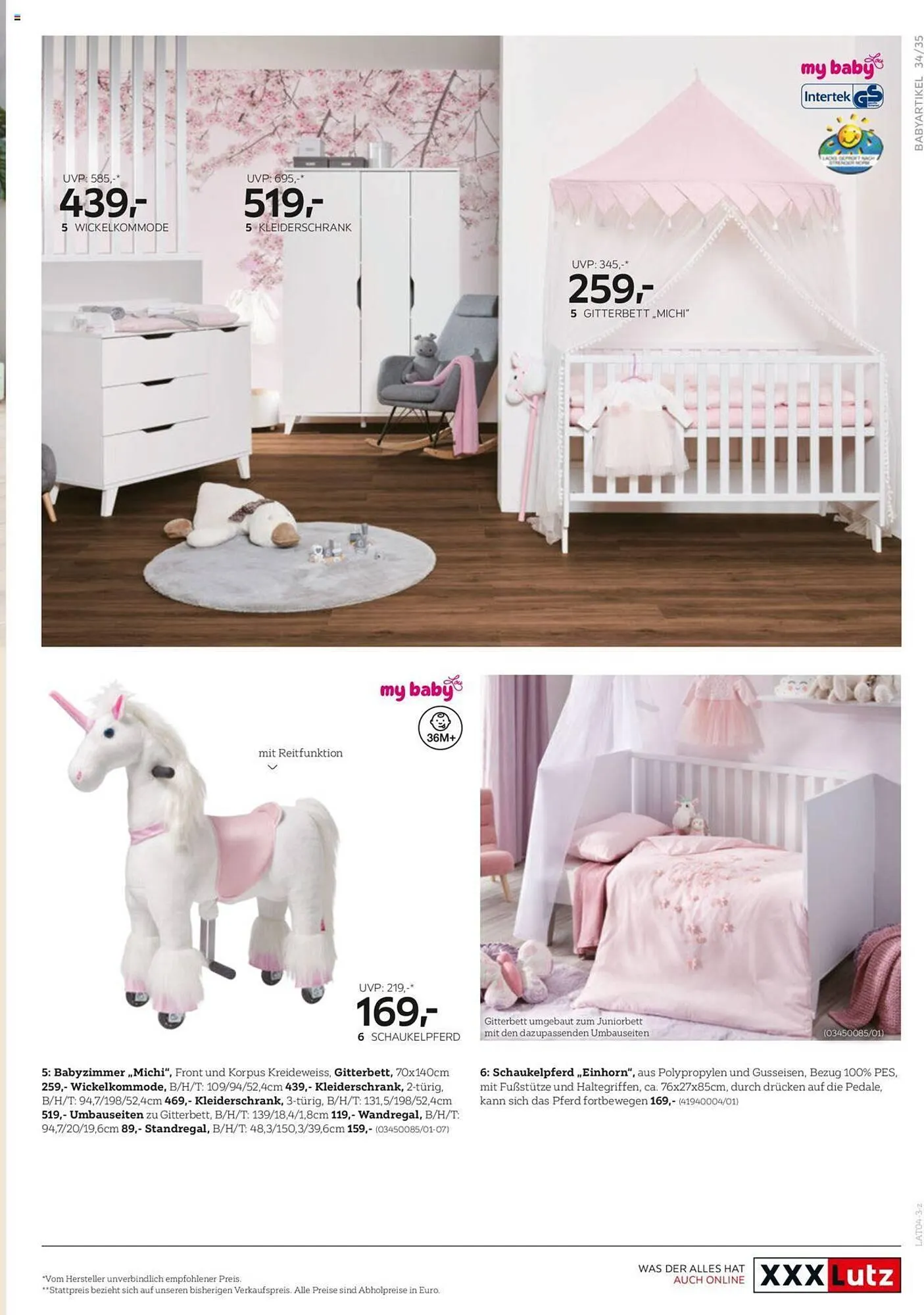 XXXLutz Flugblatt von 18. April bis 31. Dezember 2023 - Flugblätt seite 35