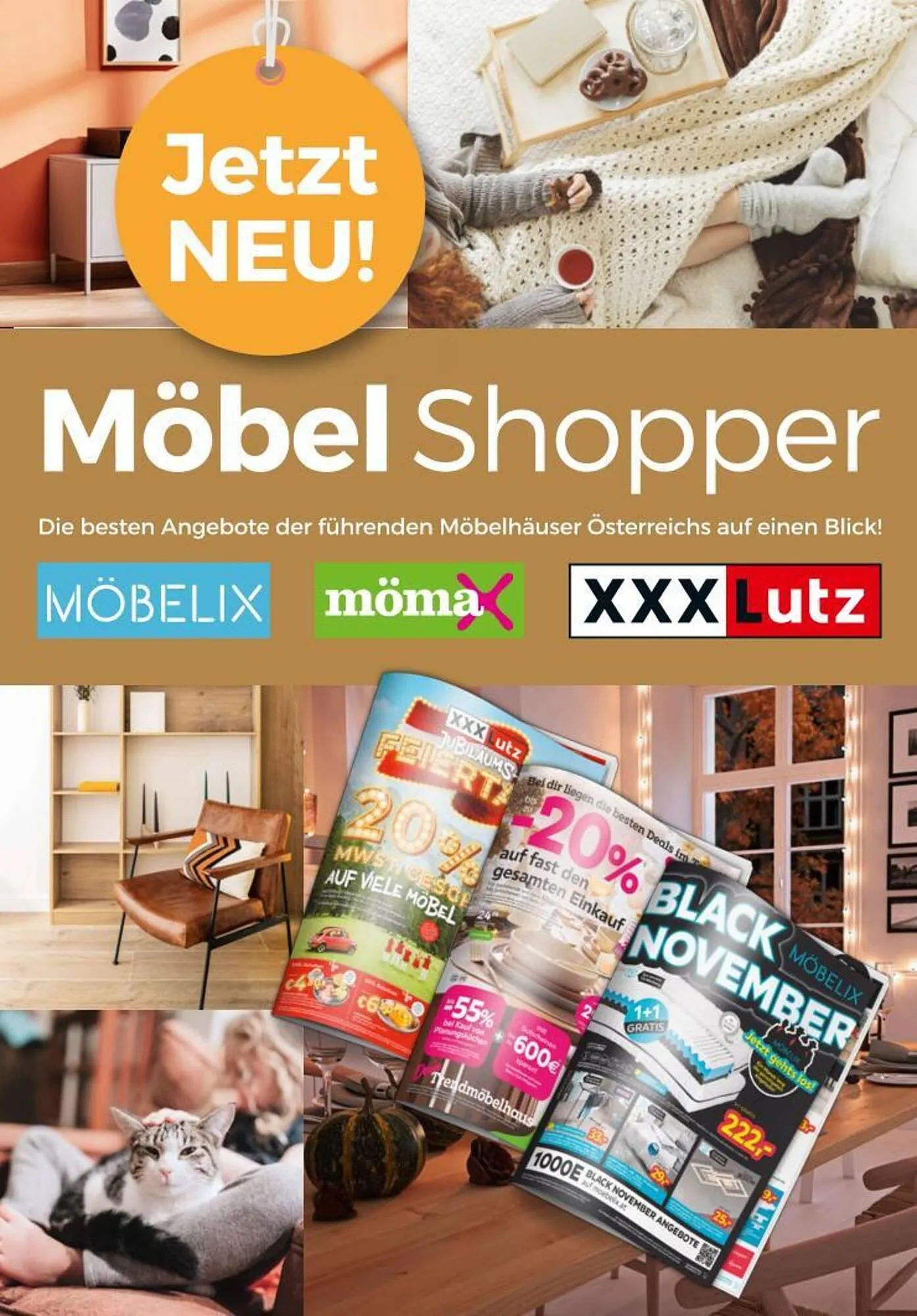 XXXLutz Prospekt von 28. Oktober bis 11. November 2025 - Flugblätt seite  1