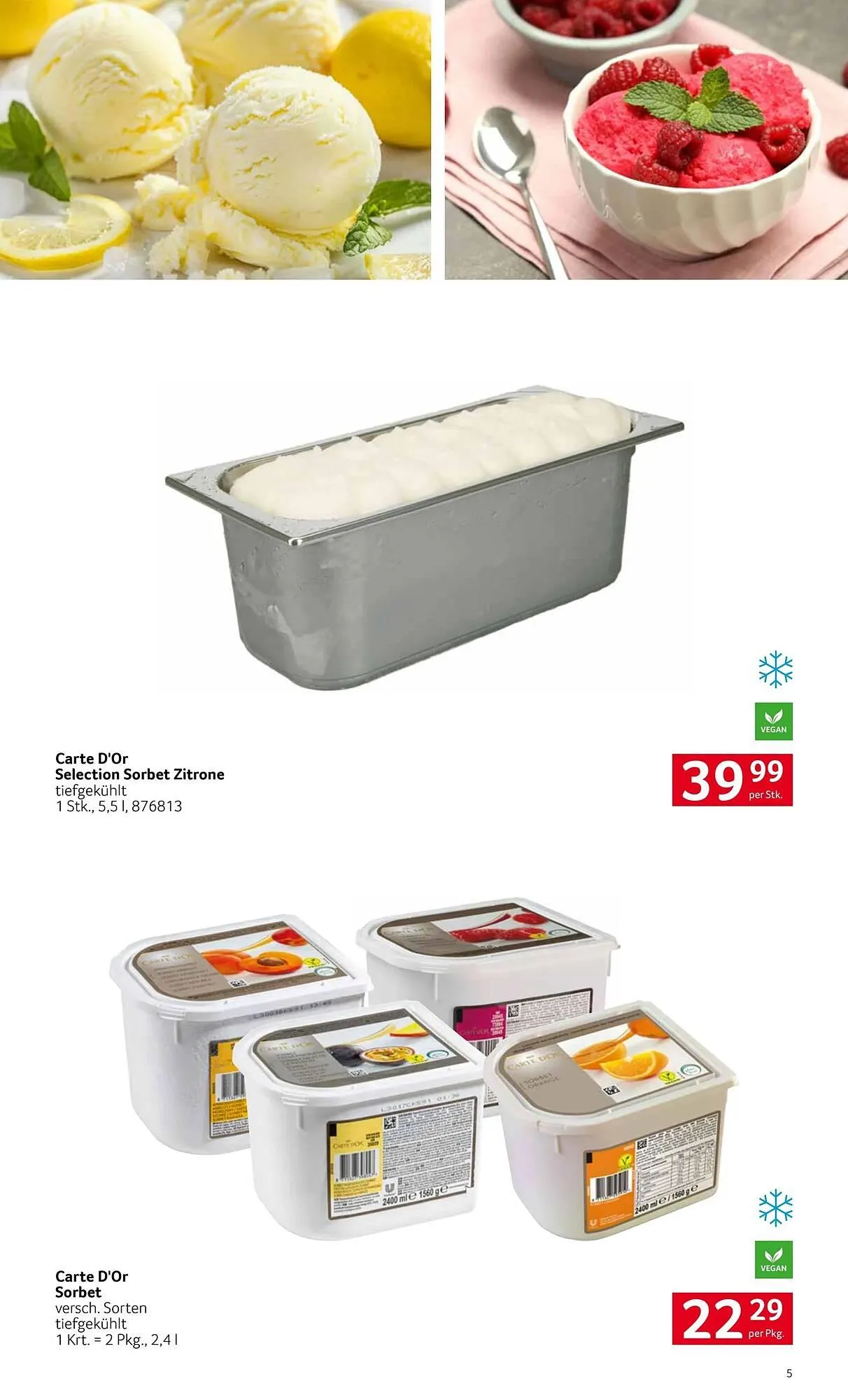 Transgourmet Flugblatt von 9. März bis 4. April 2026 - Flugblätt seite 5