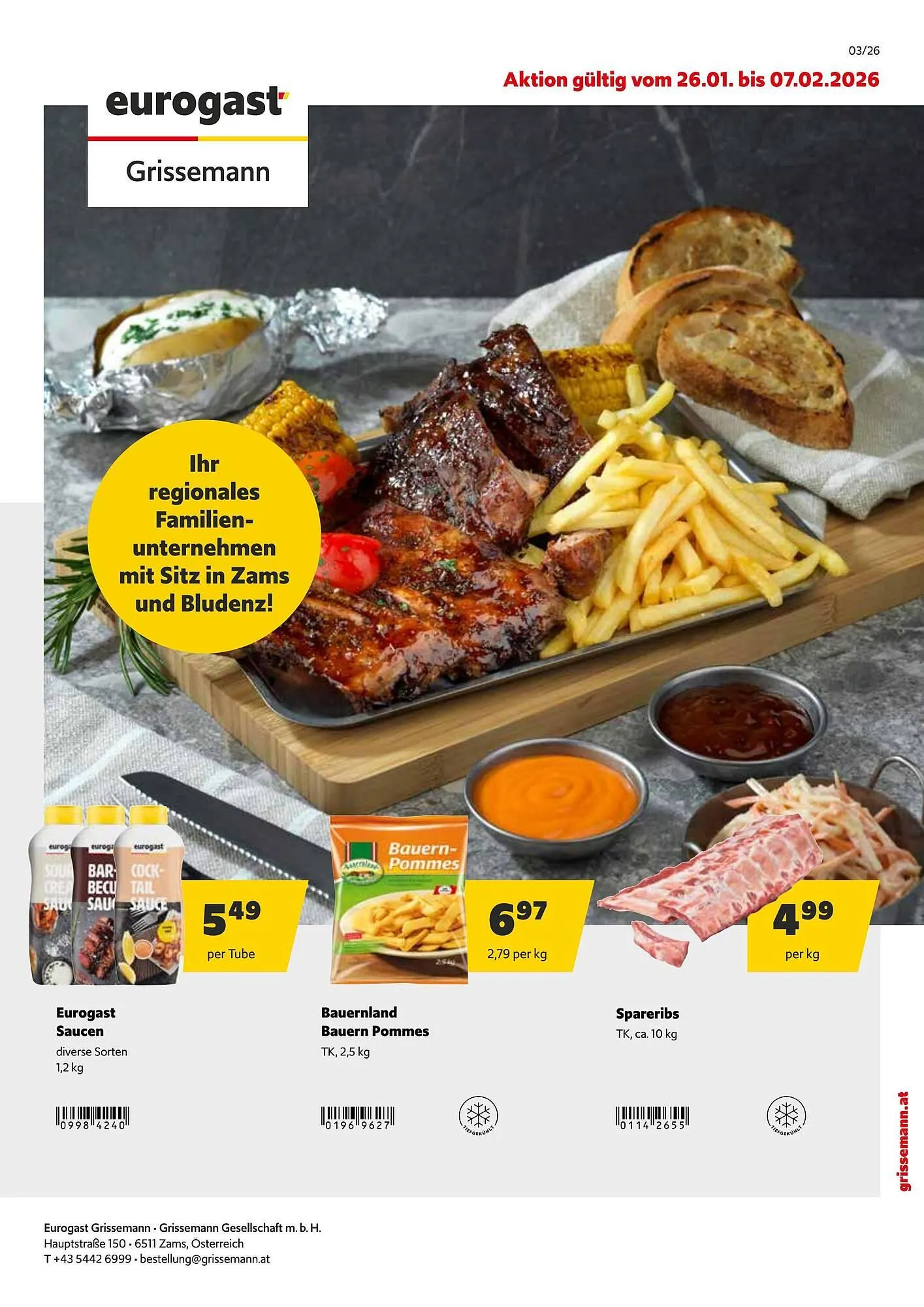 Eurogast Grissemann Flugblatt - 1