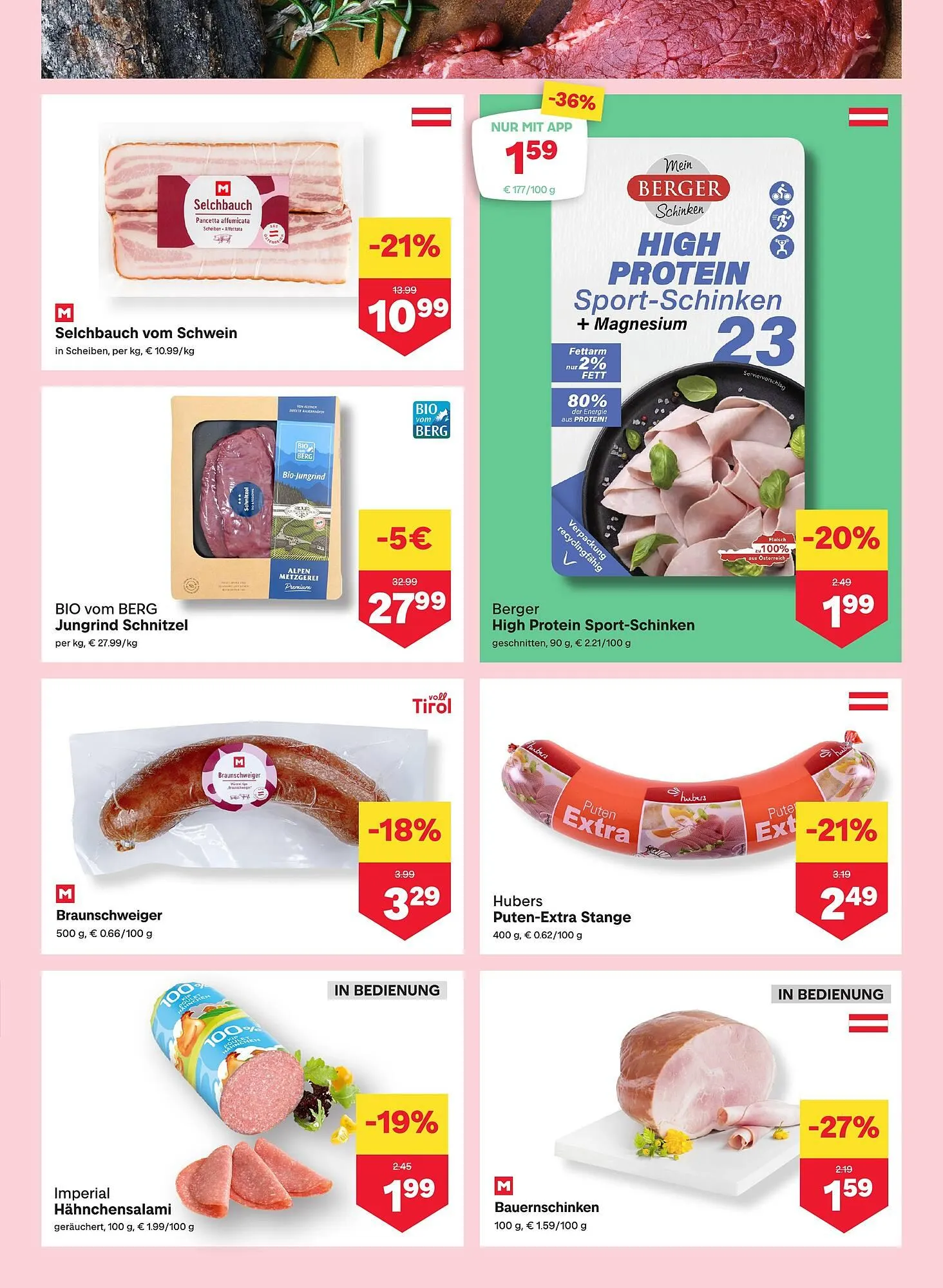 MPreis Flugblatt von 15. Jänner bis 21. Jänner 2026 - Flugblätt seite 3