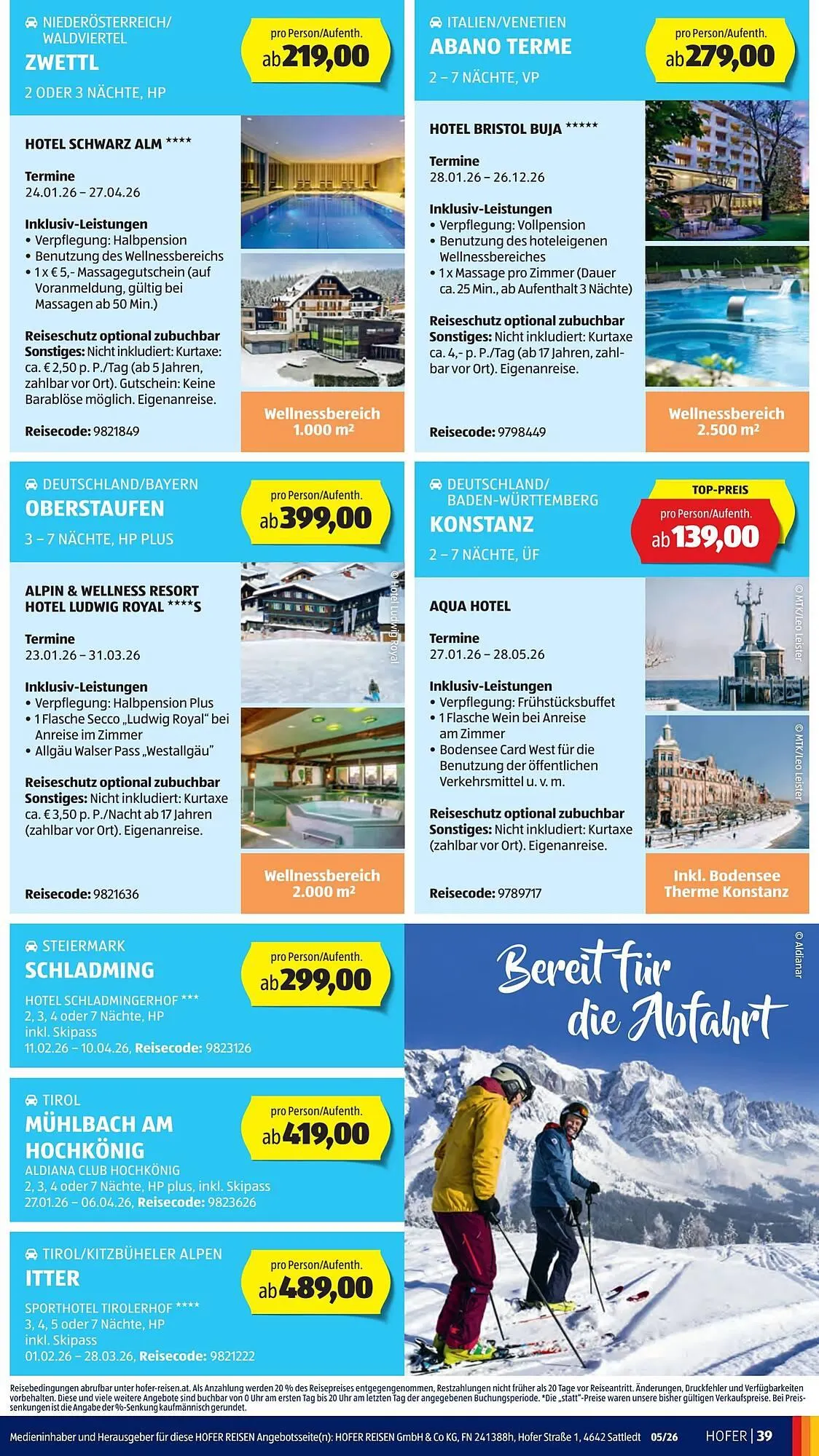 Hofer Flugblatt von 23. Jänner bis 30. Jänner 2026 - Flugblätt seite  43