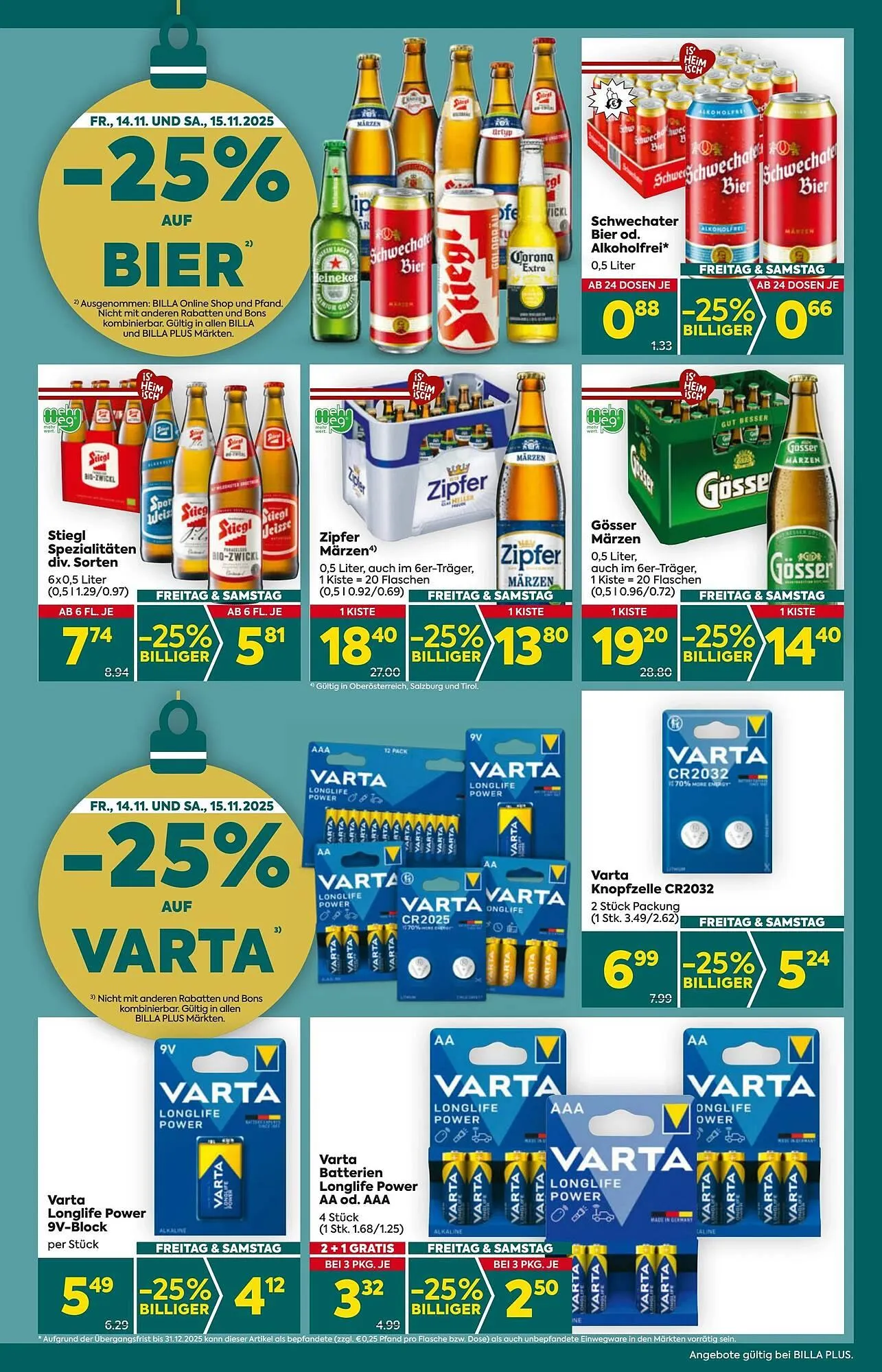 Billa Corso Flugblatt von 13. November bis 19. November 2025 - Flugblätt seite 3