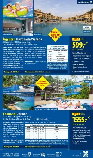 Lidl Reisen von 14. März bis 15. April 2026 - Flugblätt seite  5