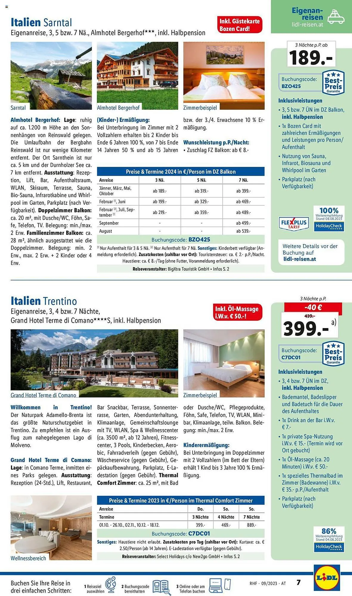 Lidl Flugblatt von 30. August bis 30. September 2023 - Flugblätt seite 7