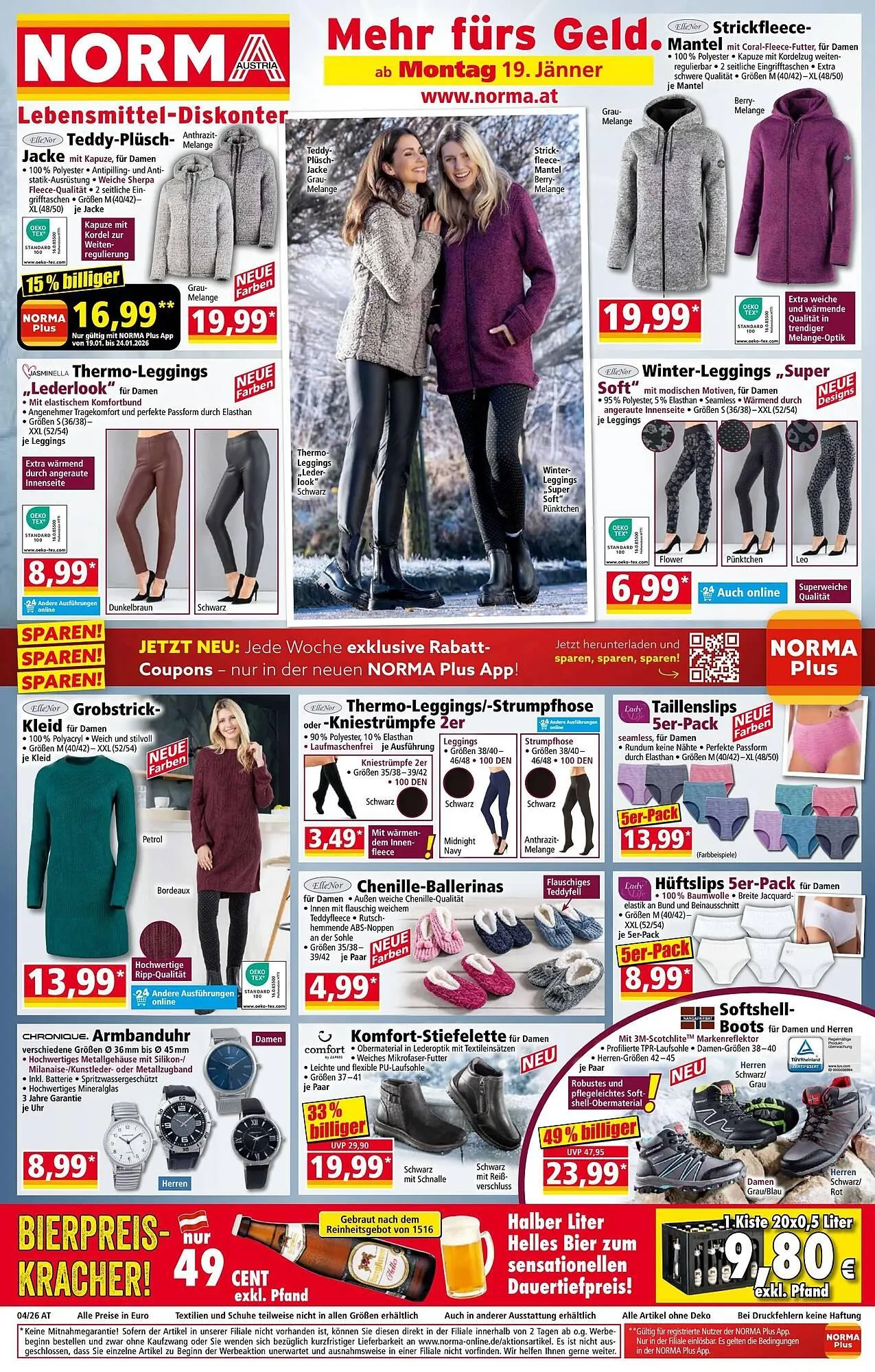 Norma Prospekt von 19. Jänner bis 25. Jänner 2026 - Flugblätt seite  1