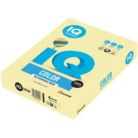 Kopierpapier A4 80g pastell gelb MONDI IQ color YE23