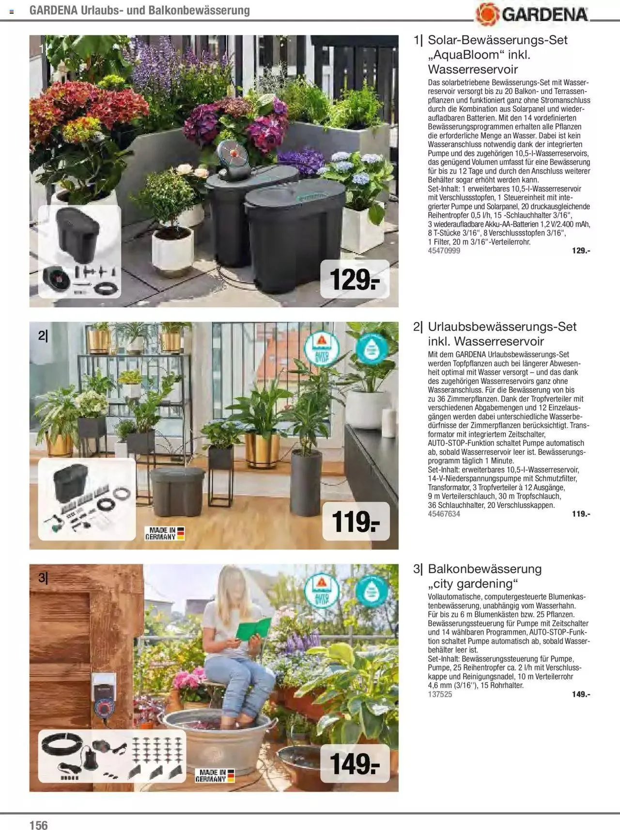 Hagebau Gartenjahr 2023 von 7. März bis 31. Dezember 2023 - Flugblätt seite 156