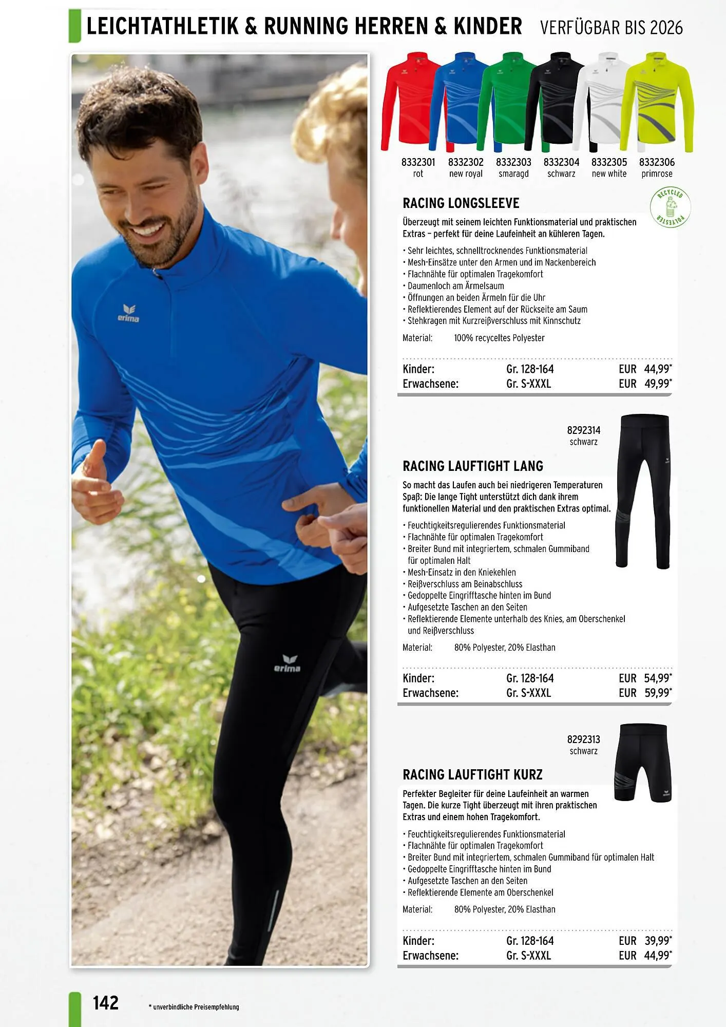 ERIMA Flugblatt von 2. Jänner bis 31. Dezember 2024 - Flugblätt seite 142