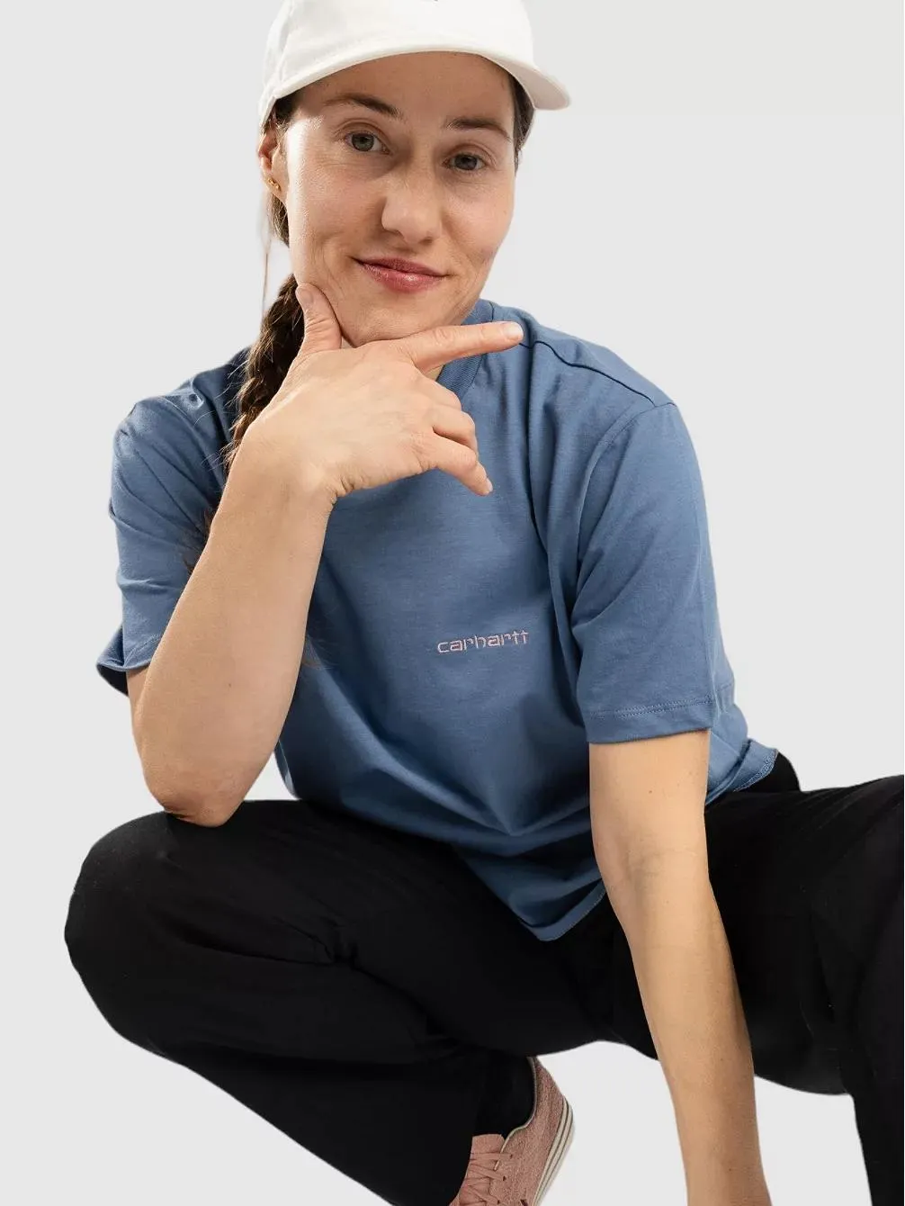 Script Embroidery T-Shirt