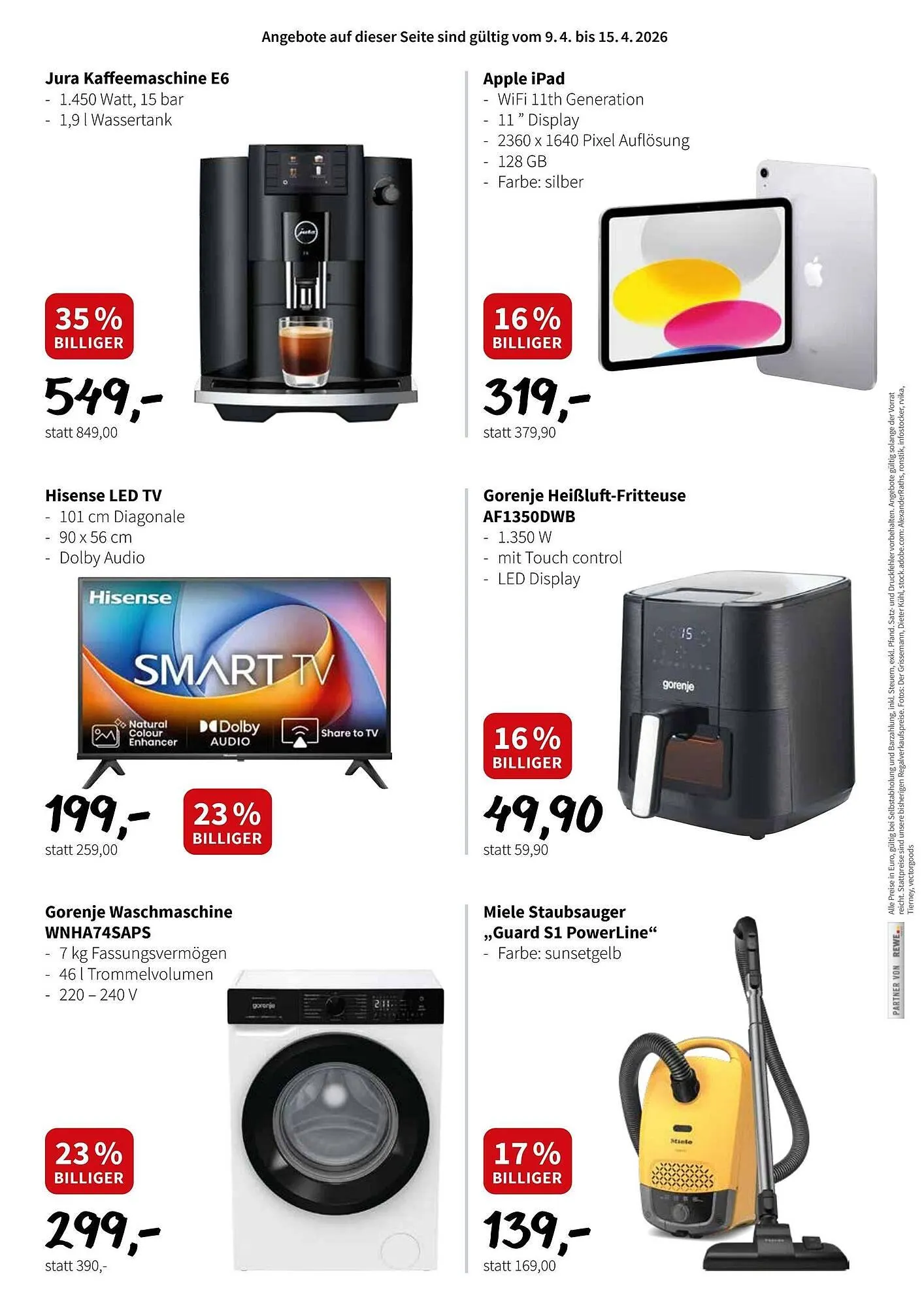 Eurogast Grissemann Flugblatt von 10. April bis 11. April 2026 - Flugblätt seite  7