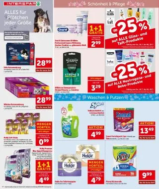 INTERSPAR Flugblatt von 16. Juli bis 29. Juli 2026 - Flugblätt seite  15