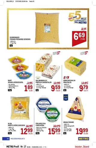 METRO Flugblatt - Profi von 6. August bis 19. August 2026 - Flugblätt seite  20