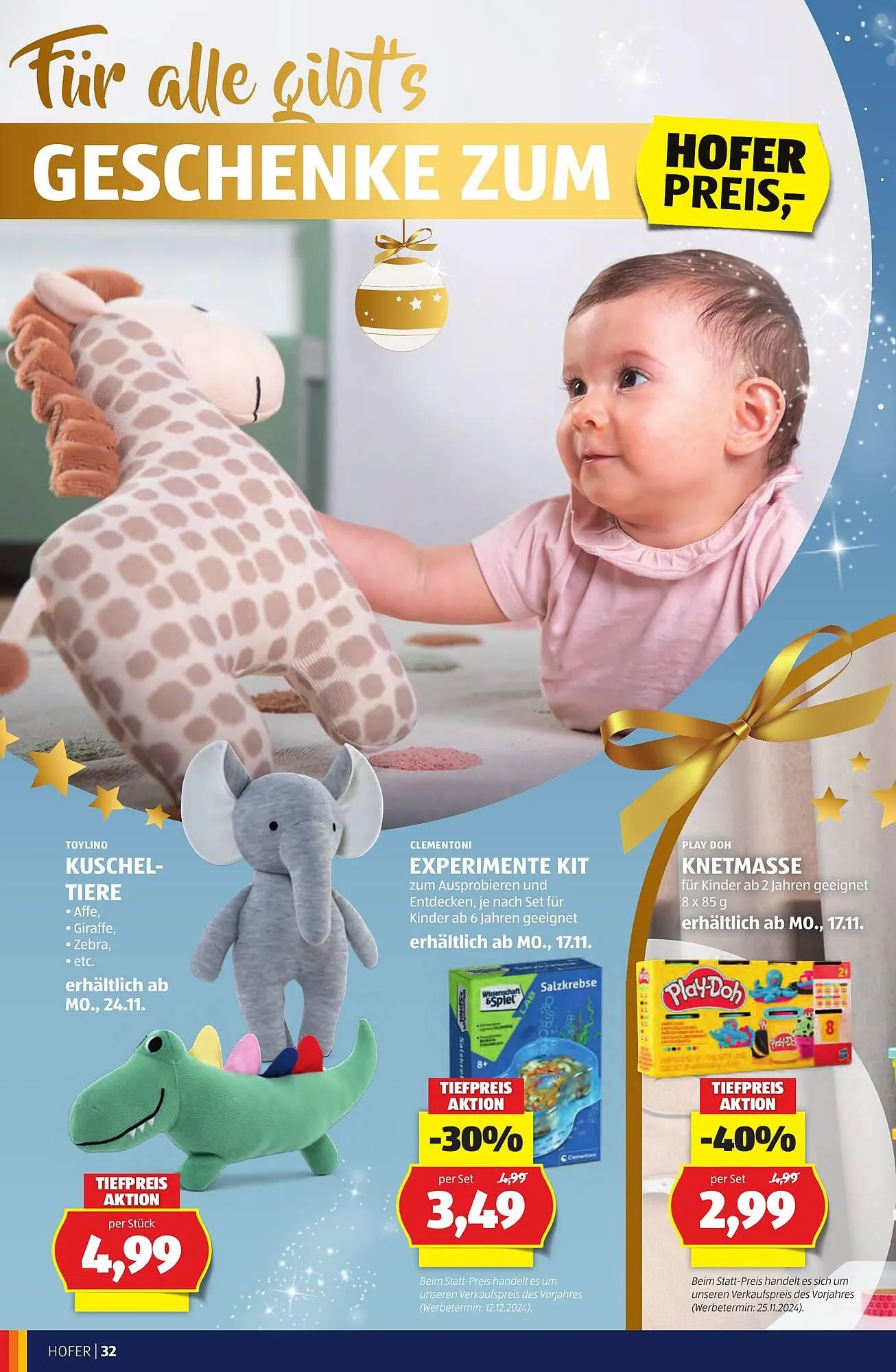 Hofer Flugblatt von 7. November bis 24. Dezember 2025 - Flugblätt seite  32
