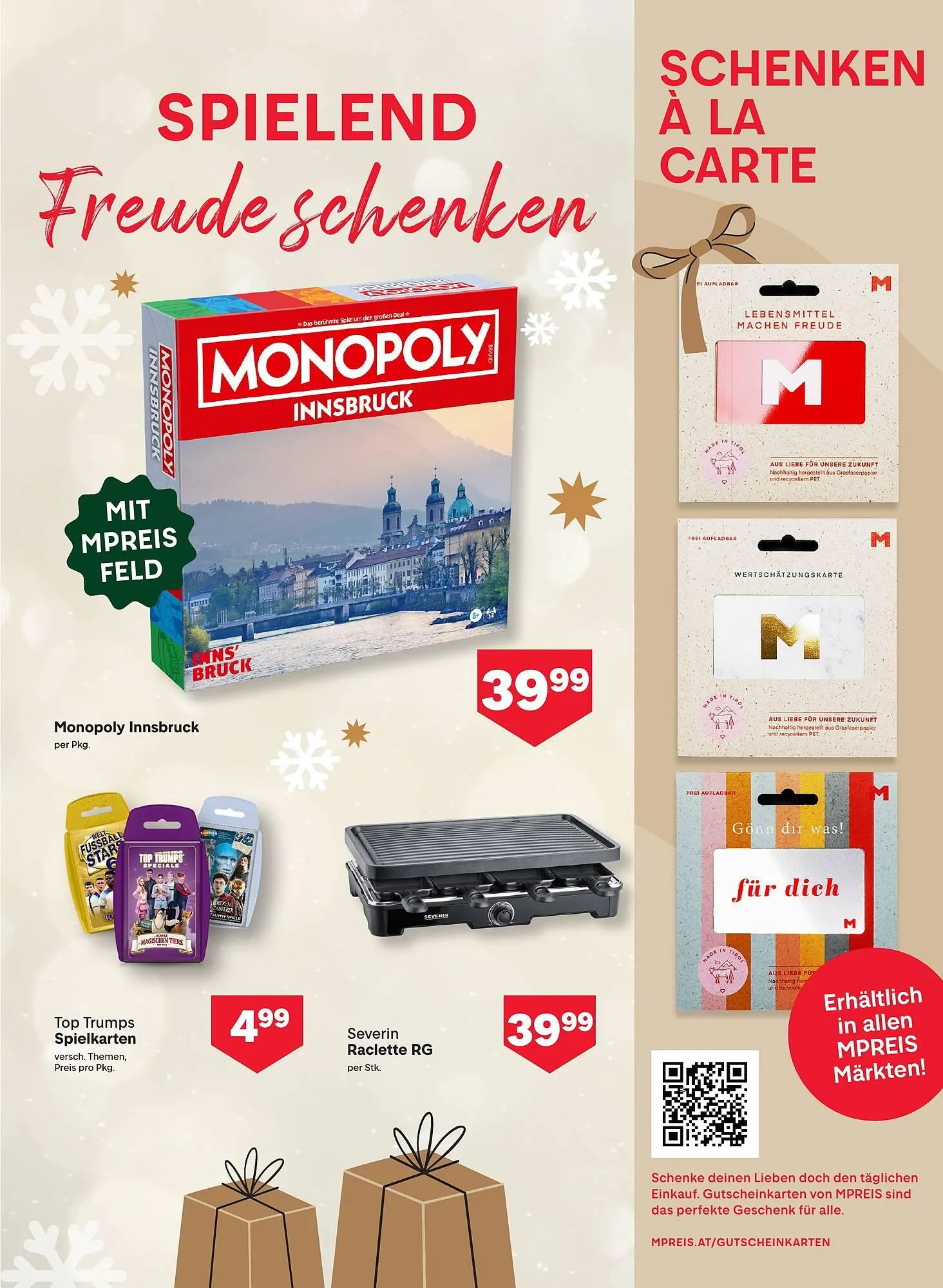 MPreis Flugblatt von 4. Dezember bis 10. Dezember 2025 - Flugblätt seite 7