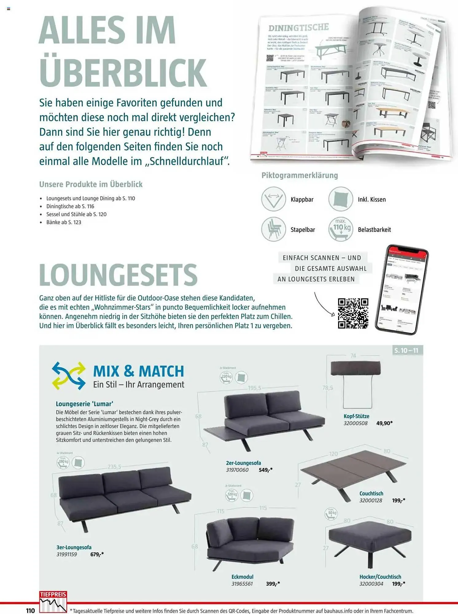 Bauhaus Flugblatt von 4. März bis 4. Jänner 2026 - Flugblätt seite  110