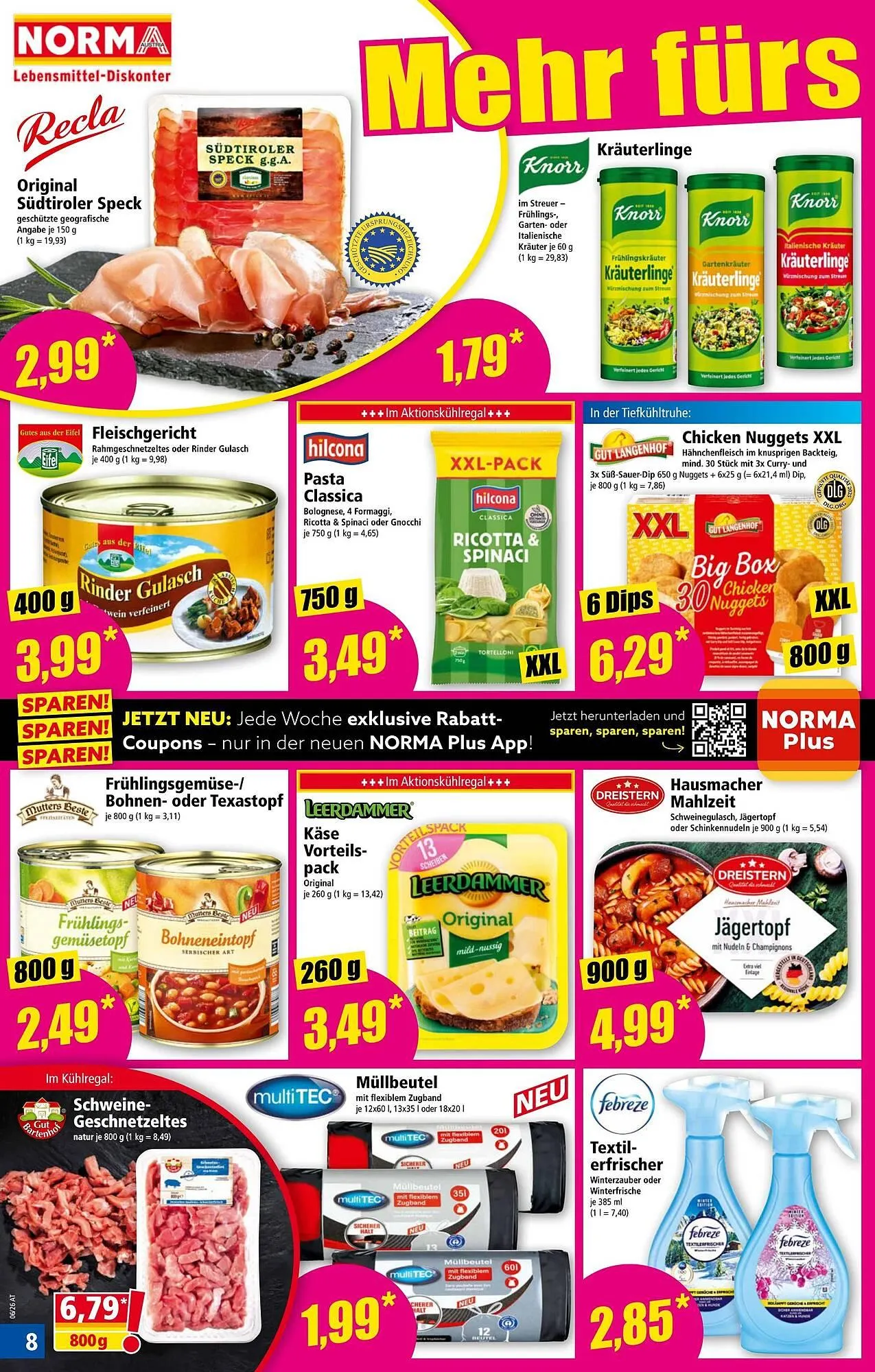 Norma Prospekt von 2. Februar bis 8. Februar 2026 - Flugblätt seite  8
