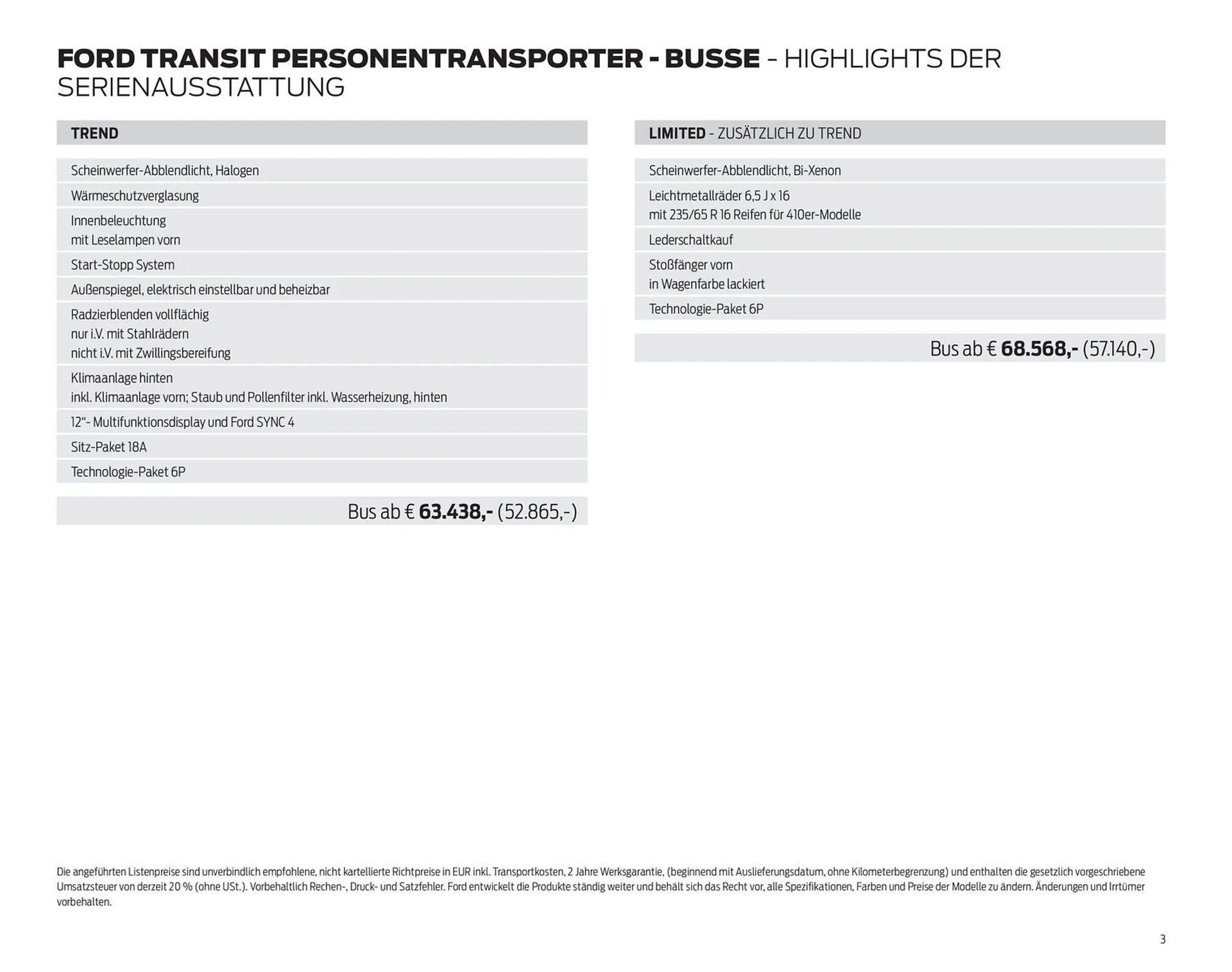Ford Flugblatt von 24. September bis 13. Jänner 2026 - Flugblätt seite  3