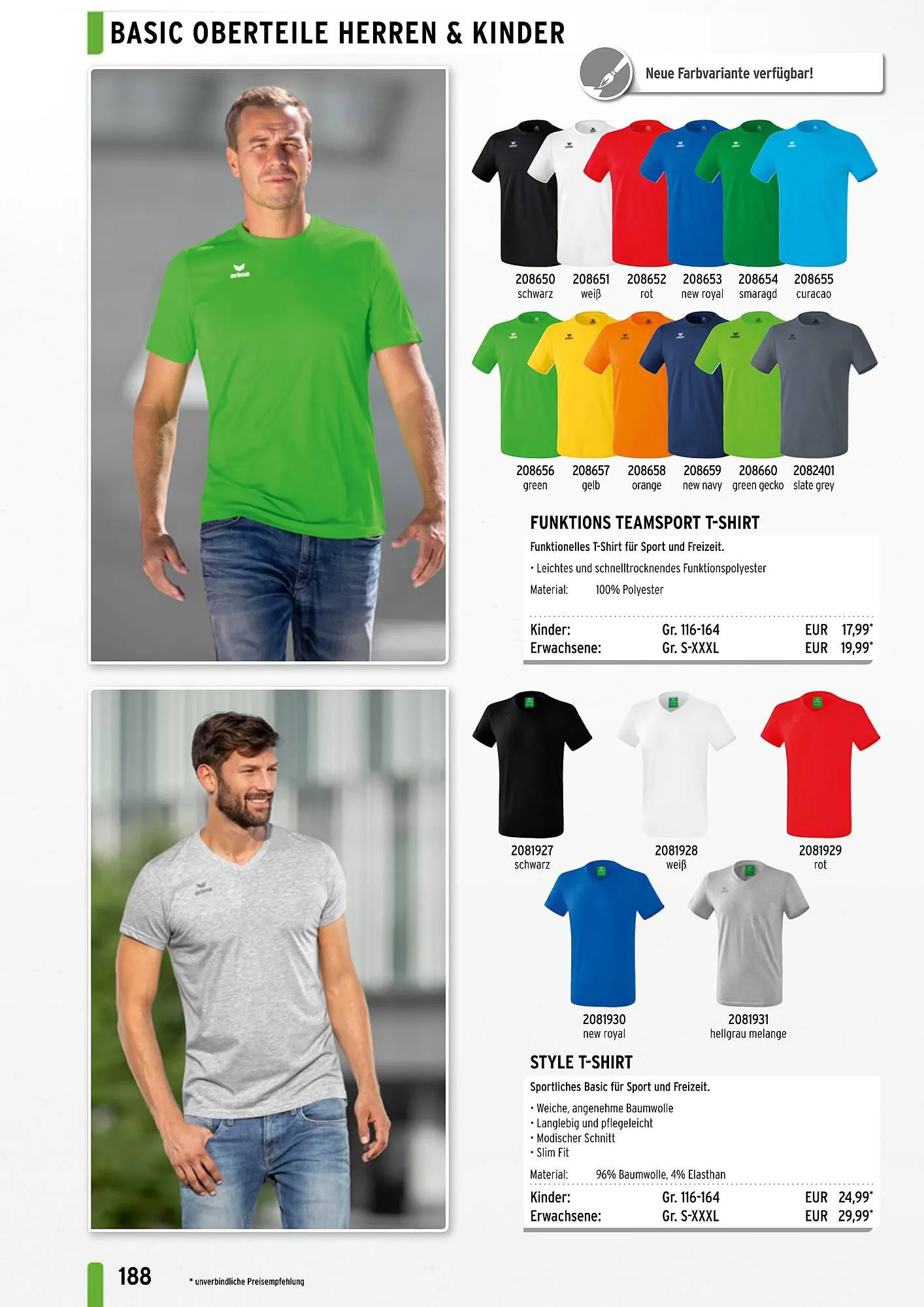 ERIMA Flugblatt von 2. Jänner bis 31. Dezember 2024 - Flugblätt seite 188