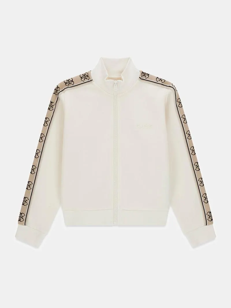 Sweatjacke mit 4G-Logo-Band