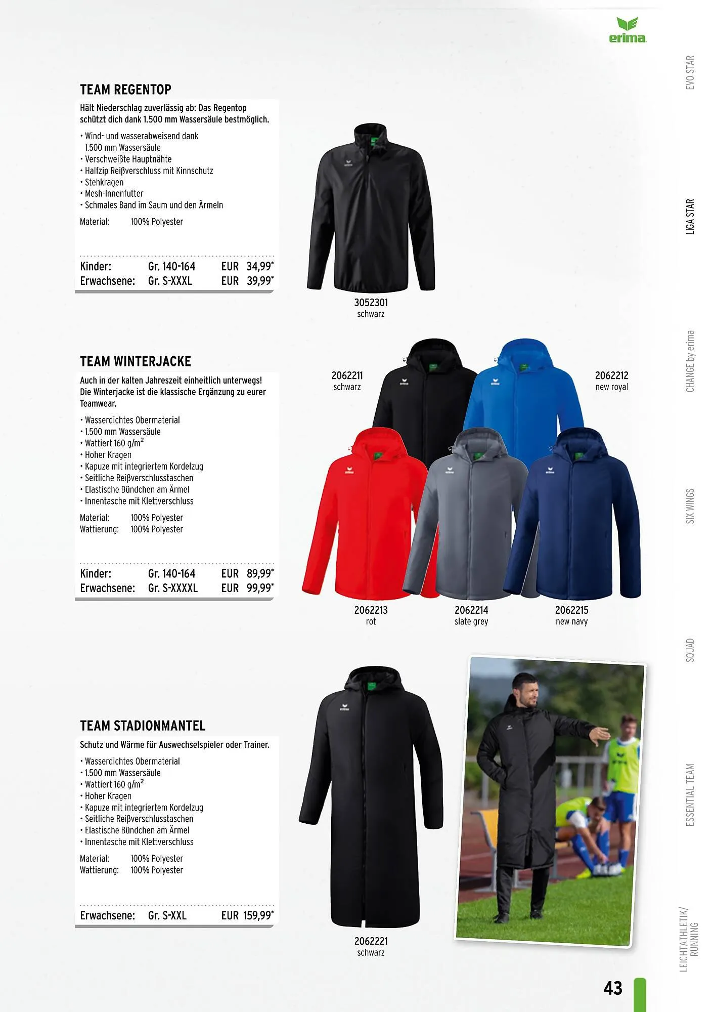 ERIMA Flugblatt von 2. Jänner bis 31. Dezember 2024 - Flugblätt seite  43