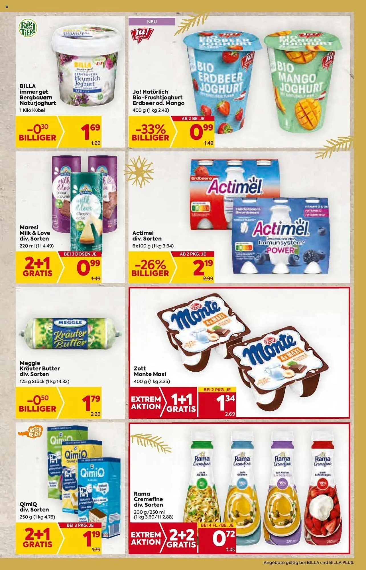 Billa Flugblatt von 7. Dezember bis 13. Dezember 2023 - Flugblätt seite 15